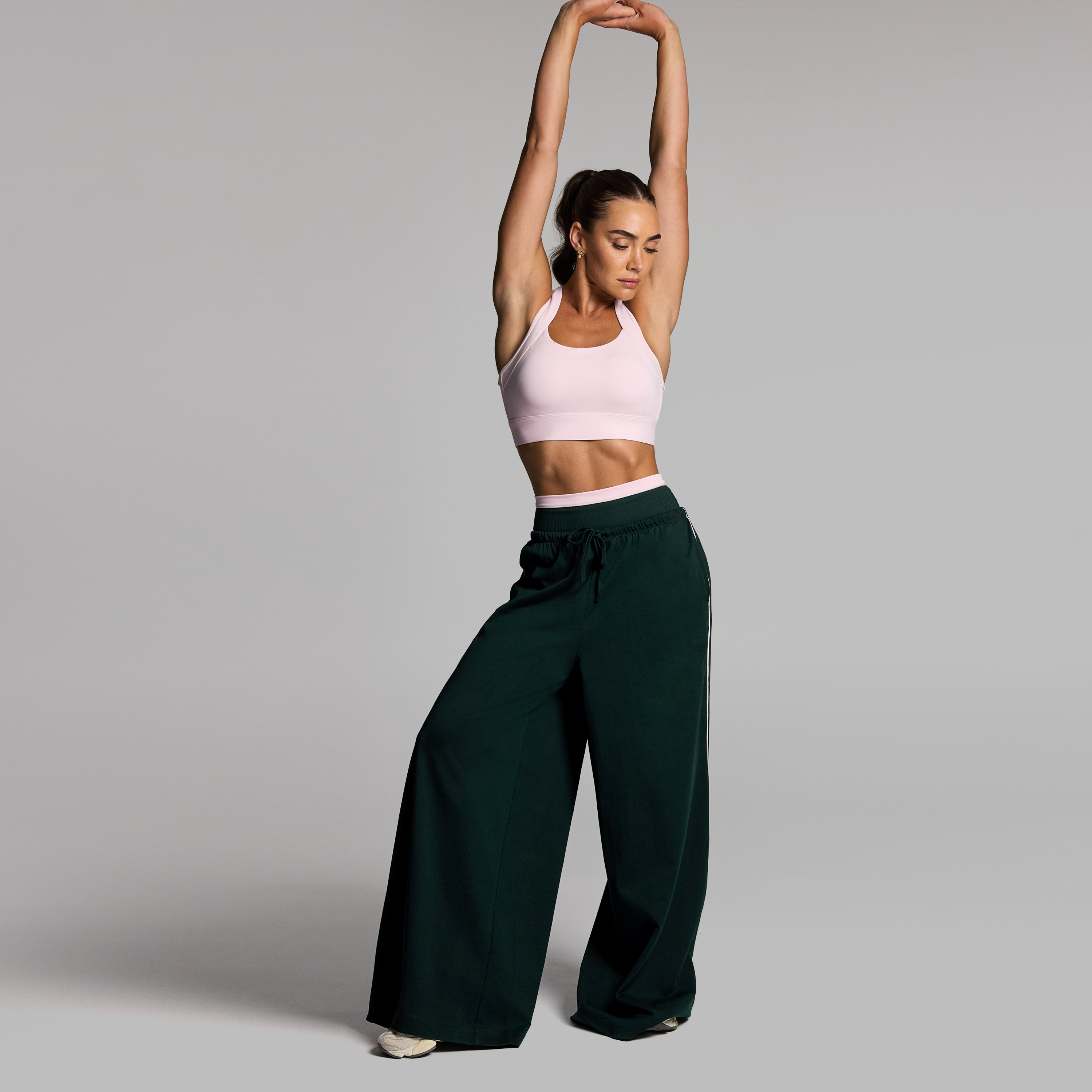 Cotton Jersey Extra Wide Leg Pants