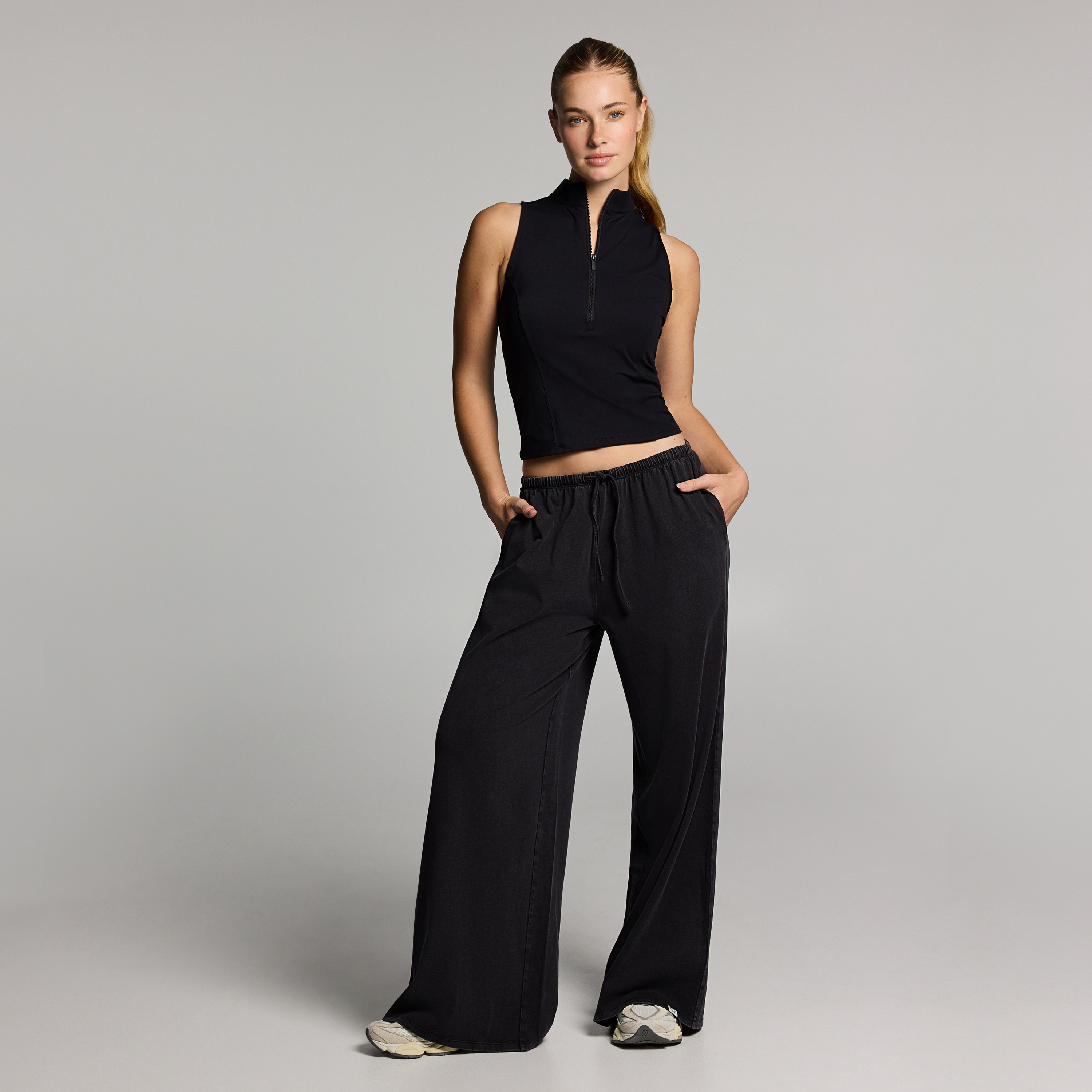 Jersey Straight Leg Pants