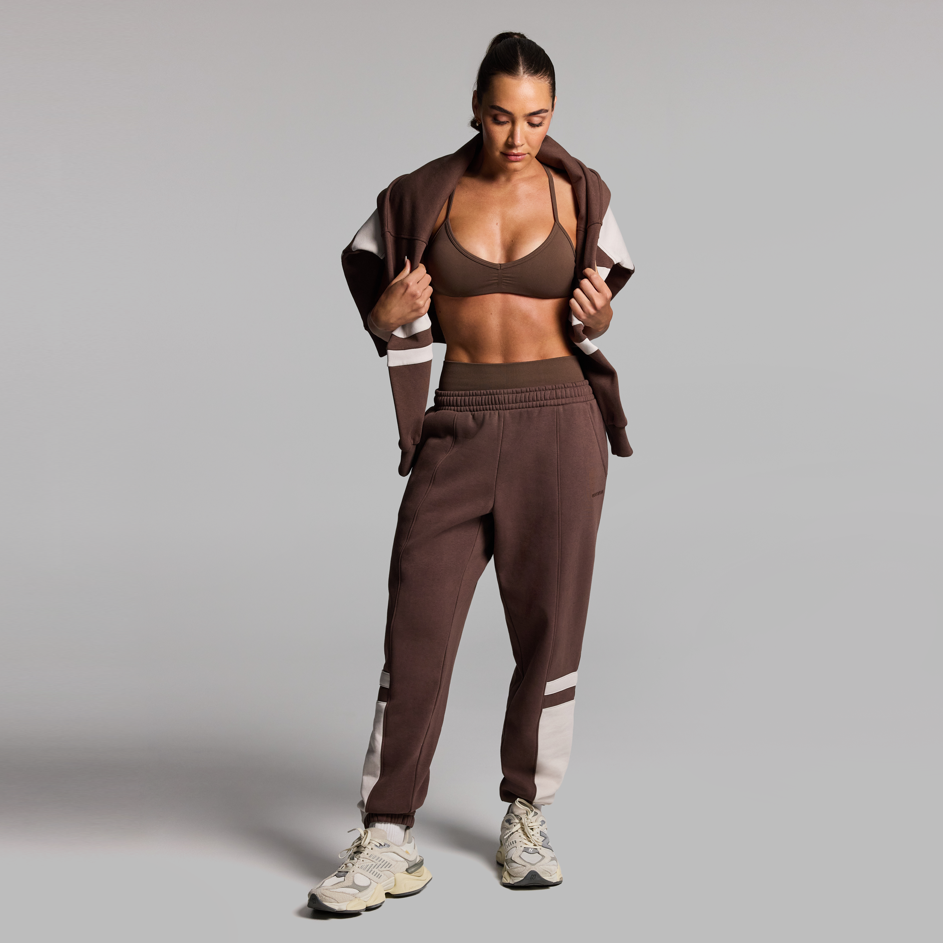 Blocked Fleece Joggers