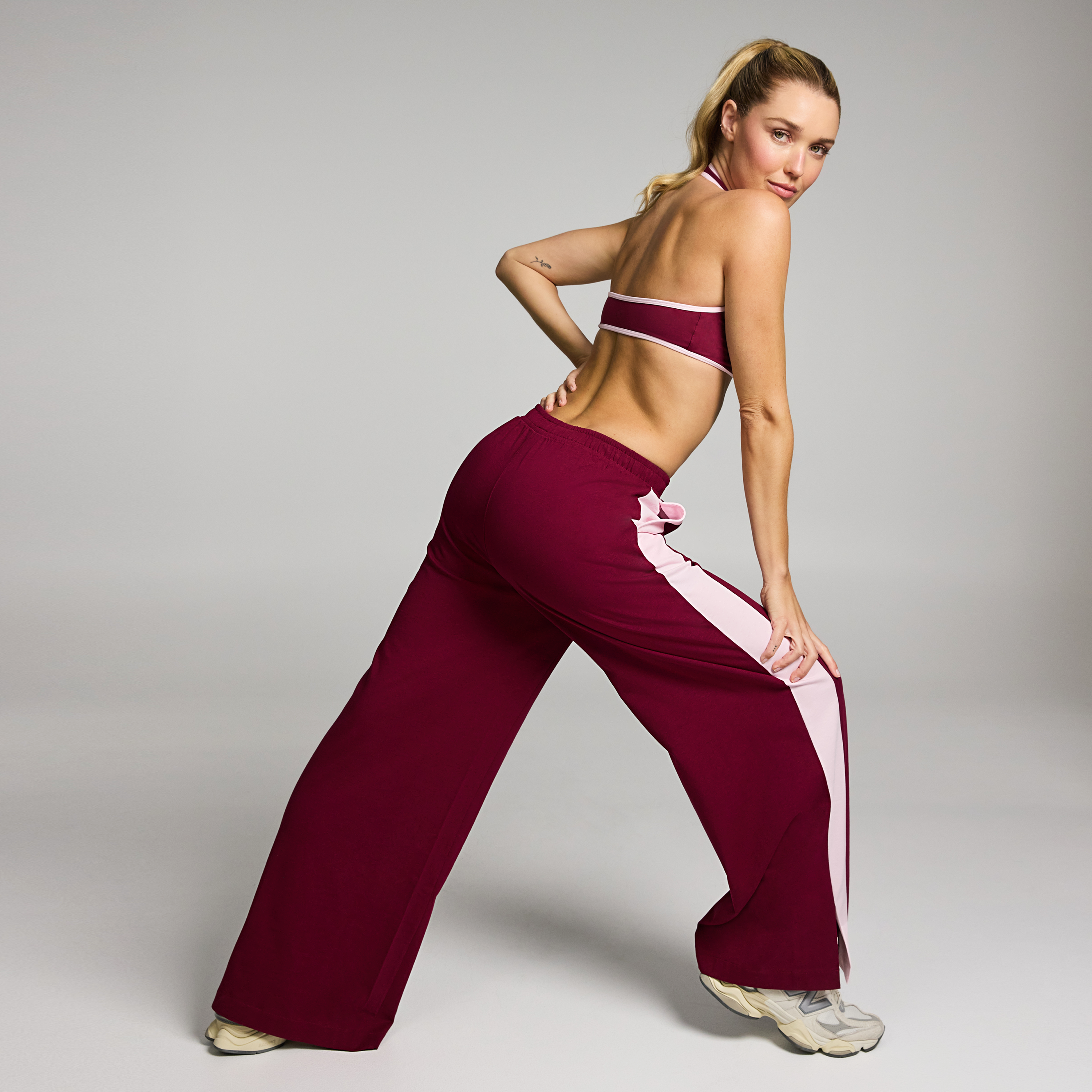 Jersey Stripe Side Pants