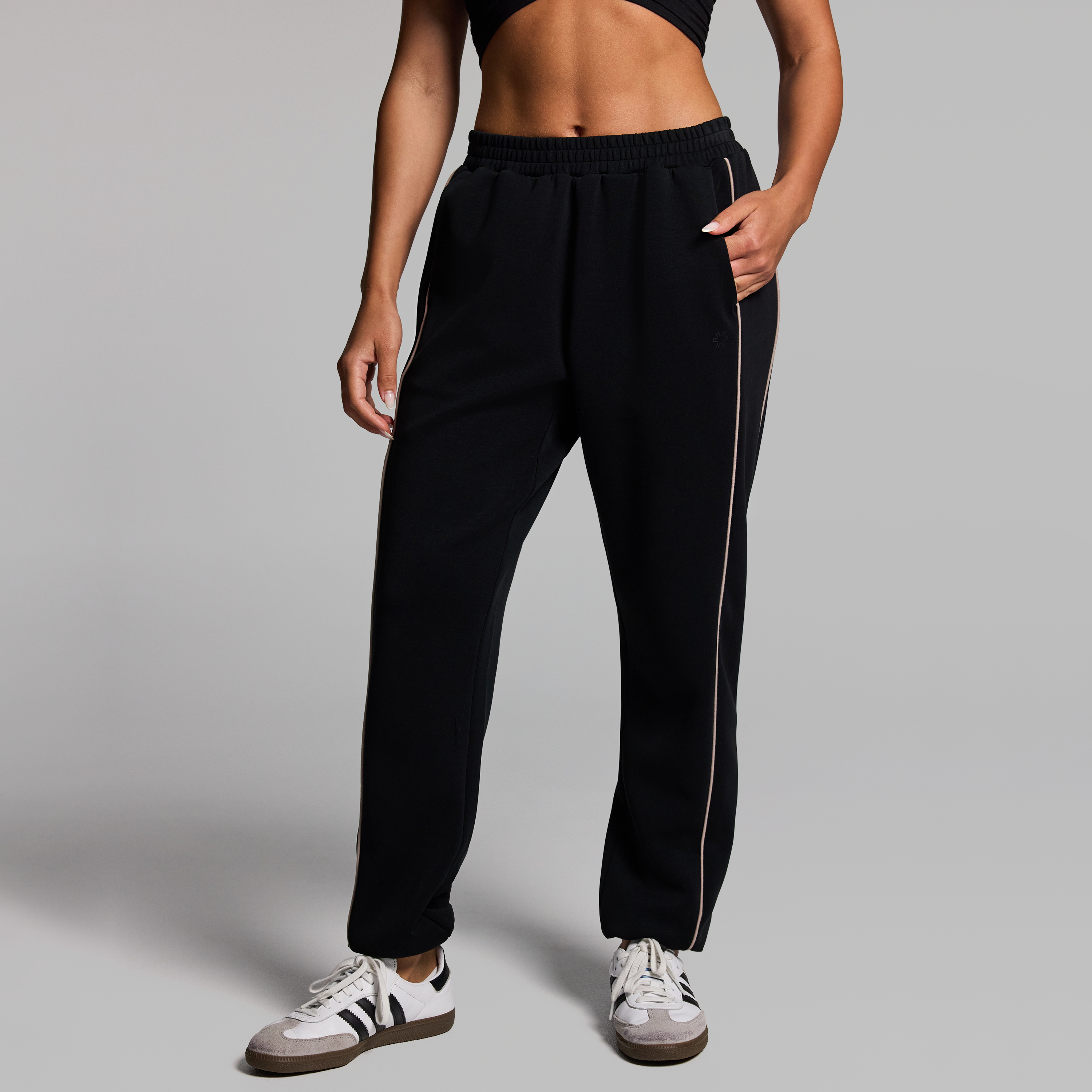 Travel Piped Joggers