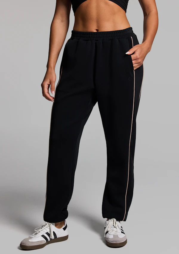 Travel Piped Joggers