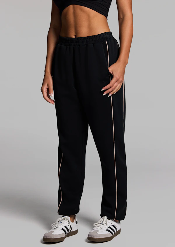Travel Piped Joggers