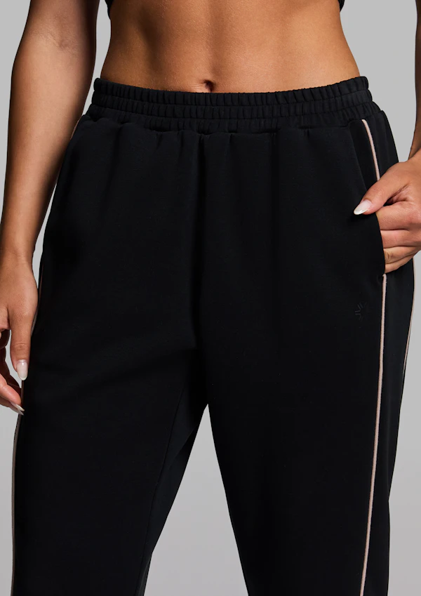 Travel Piped Joggers