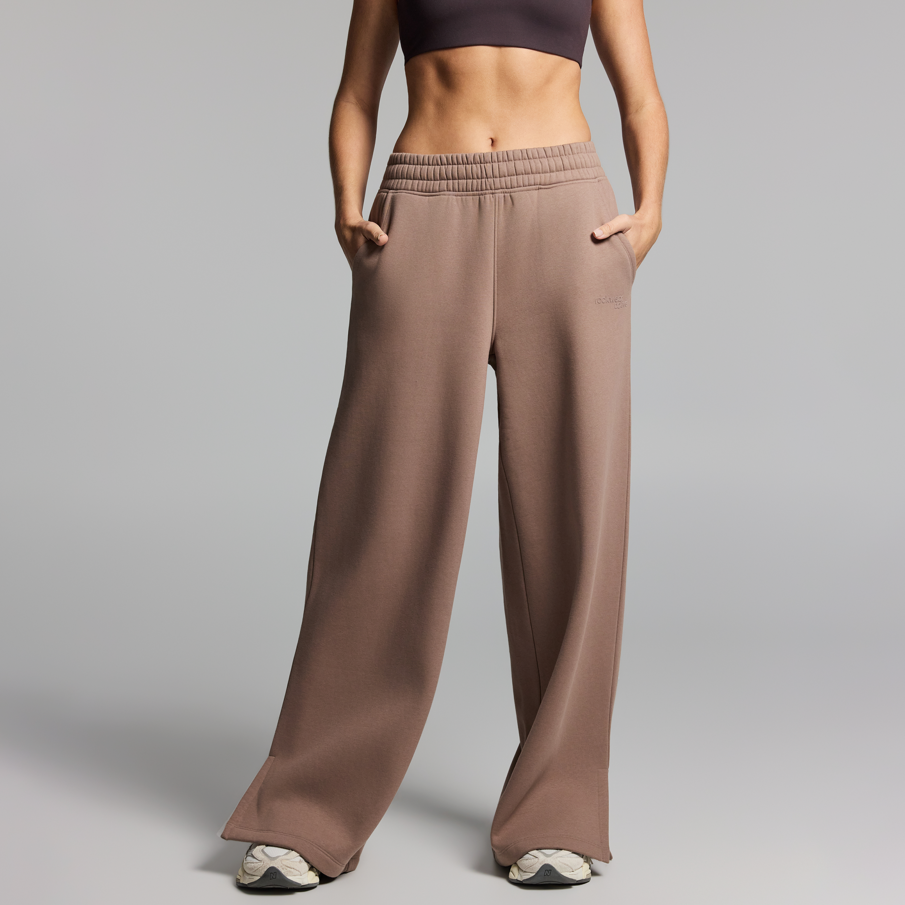 Luxe Fleece Wide Leg Pants