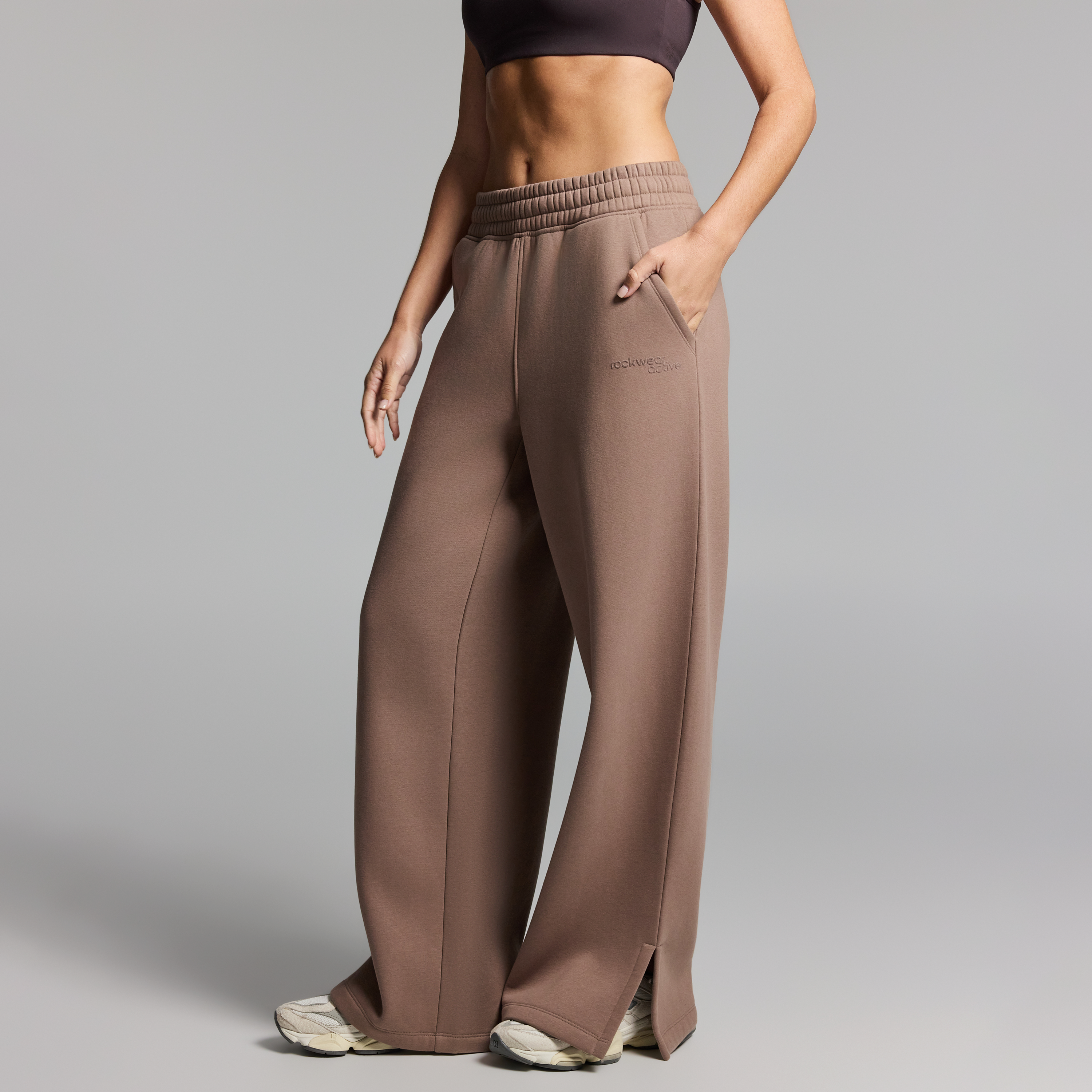 Luxe Fleece Wide Leg Pants