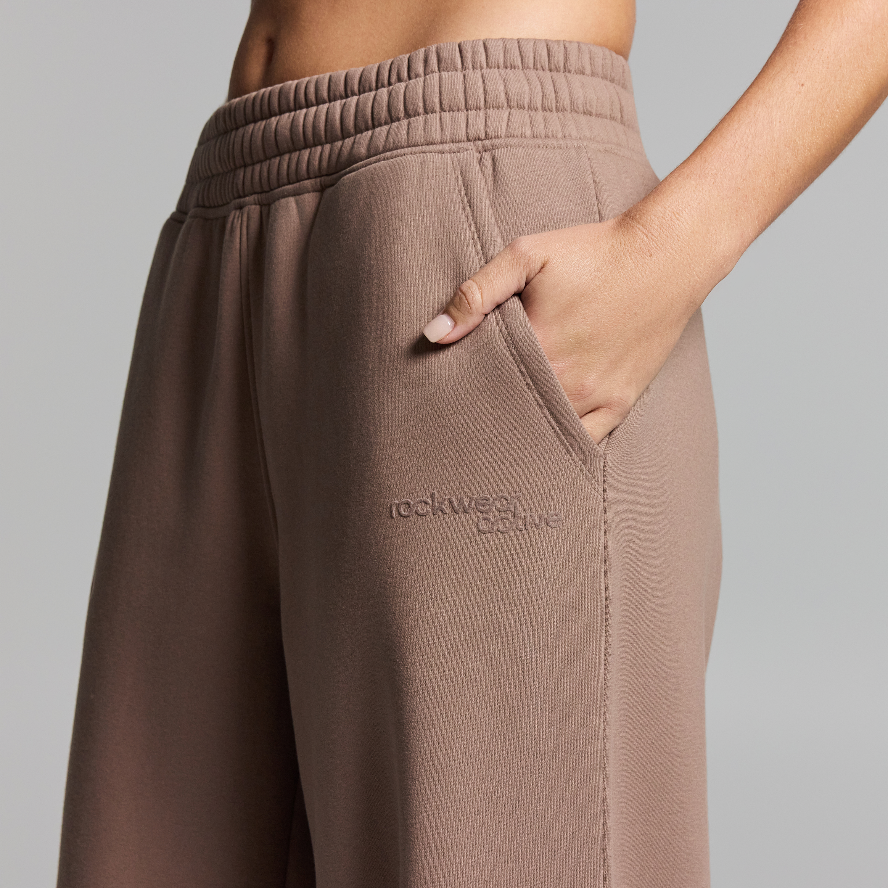 Luxe Fleece Wide Leg Pants