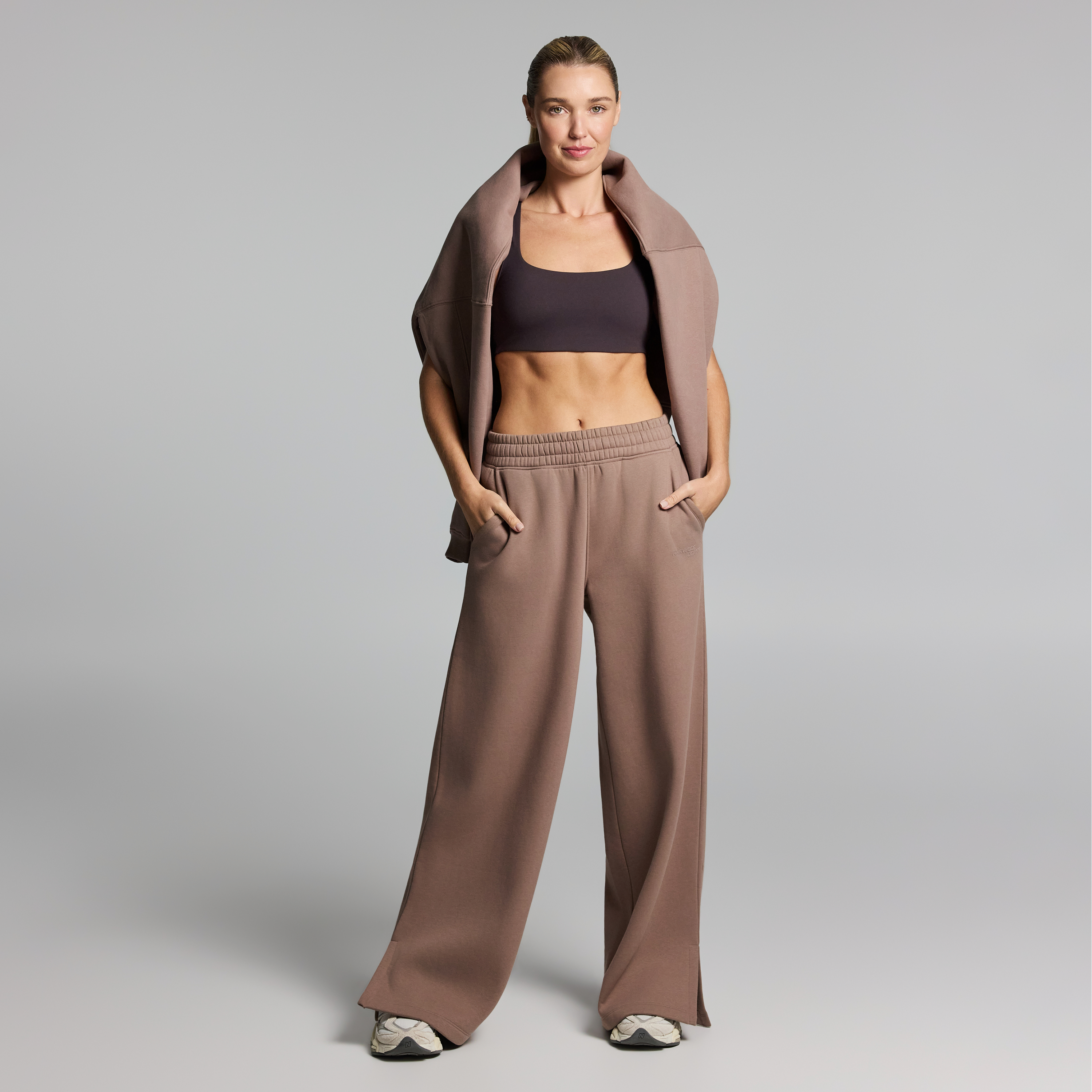 Luxe Fleece Wide Leg Pants