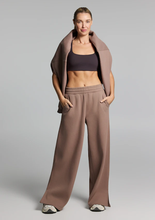 Luxe Fleece Wide Leg Pants