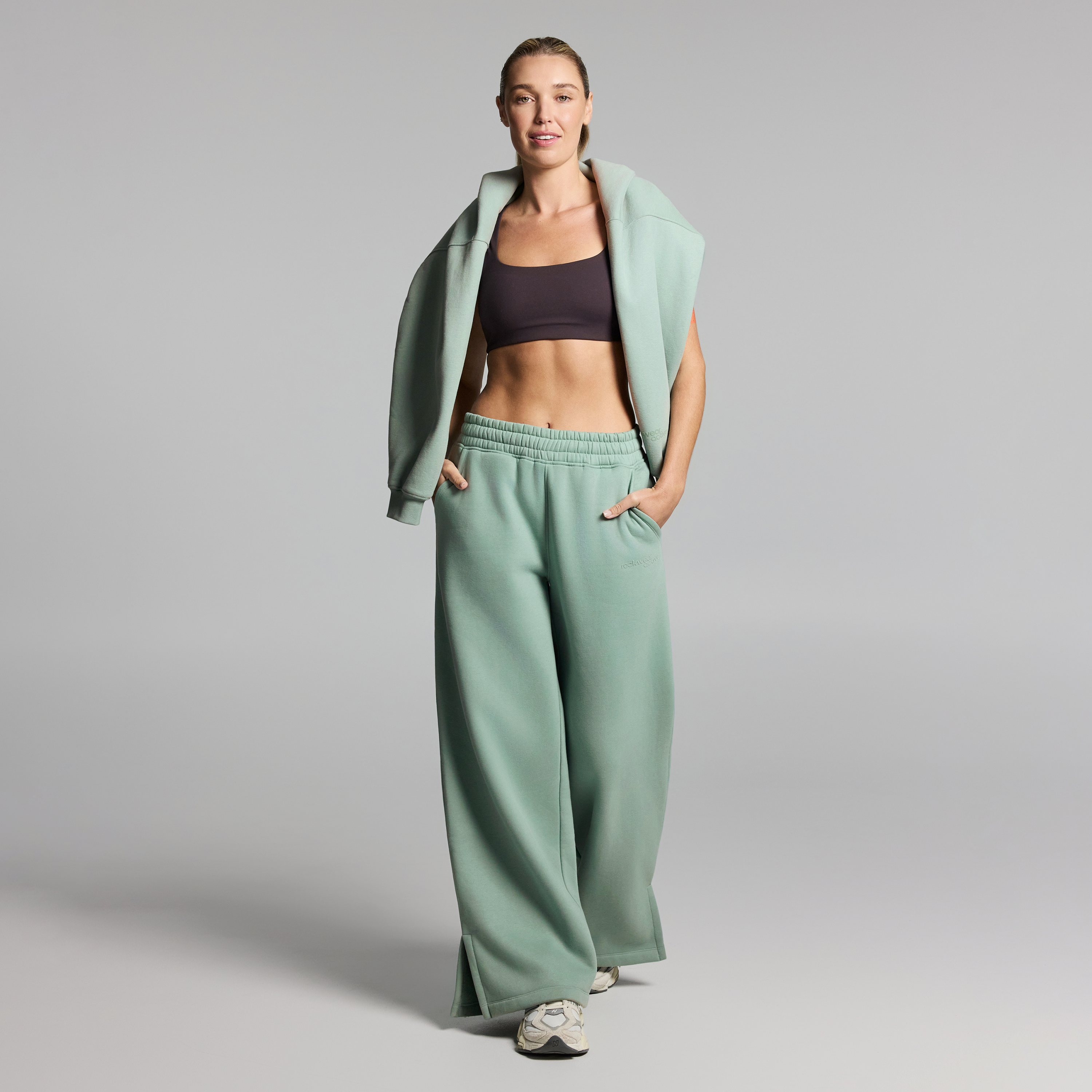 Luxe Fleece Wide Leg Pants