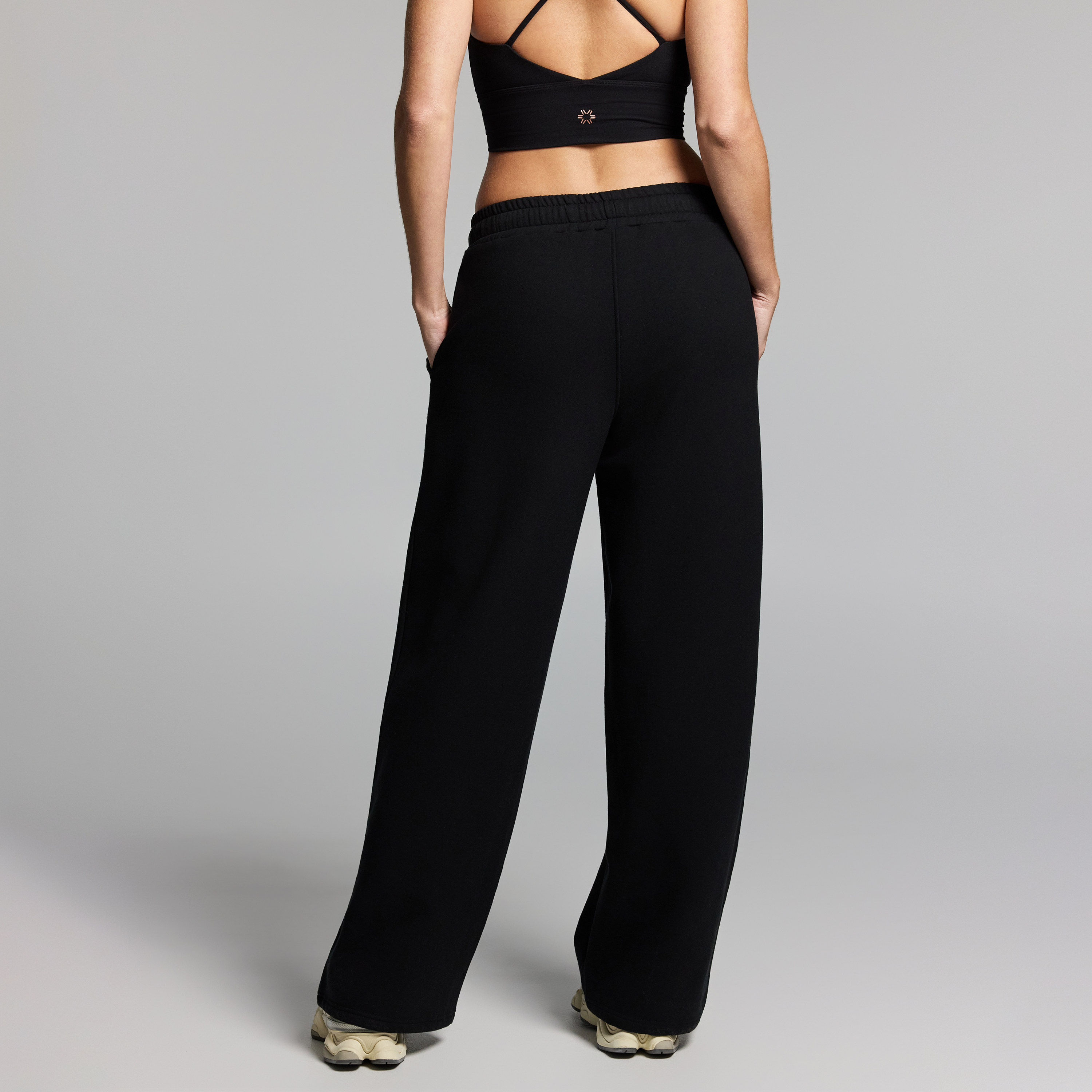 Plush Fleece Wide Leg Pants