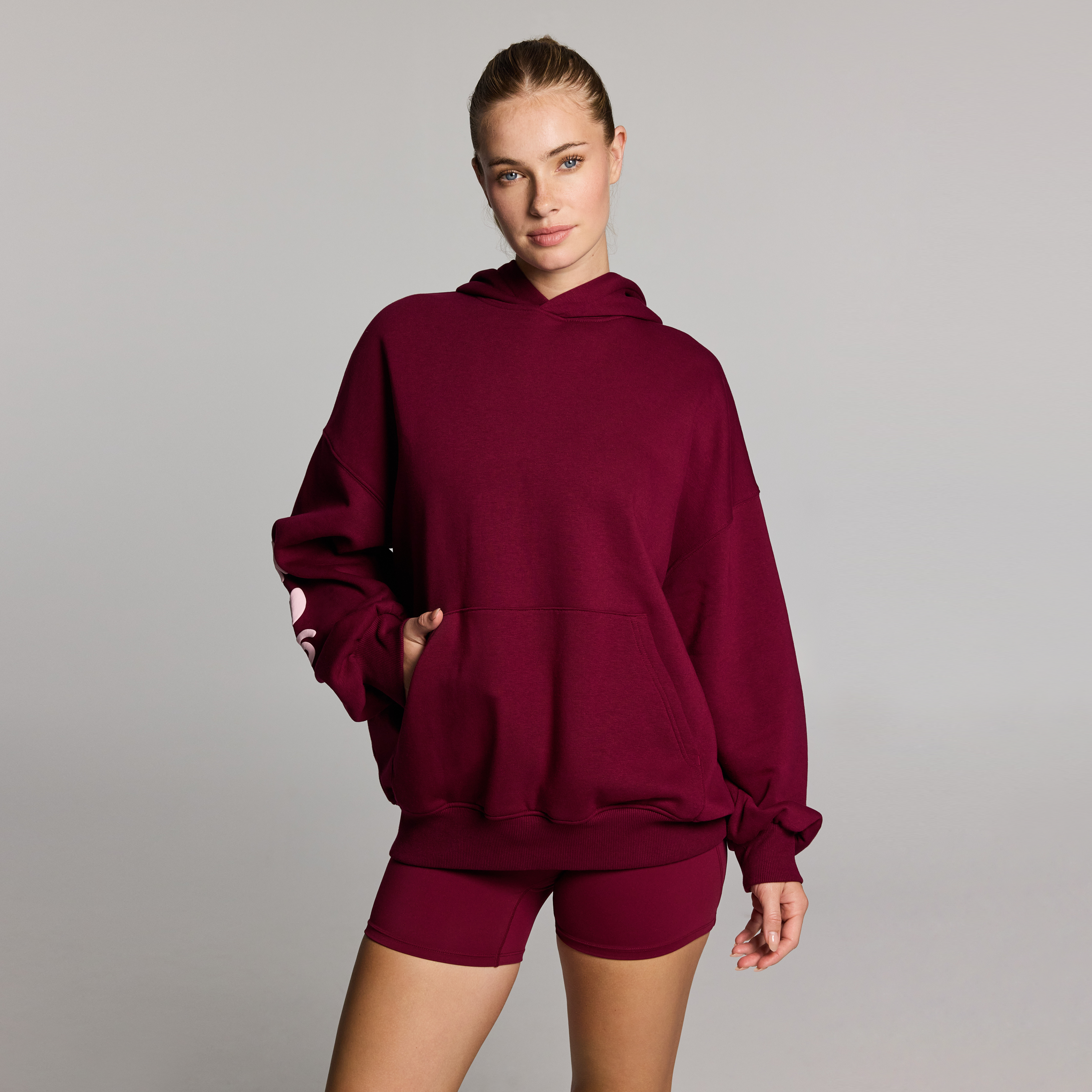 Cosy Fleece Longline Hoodie