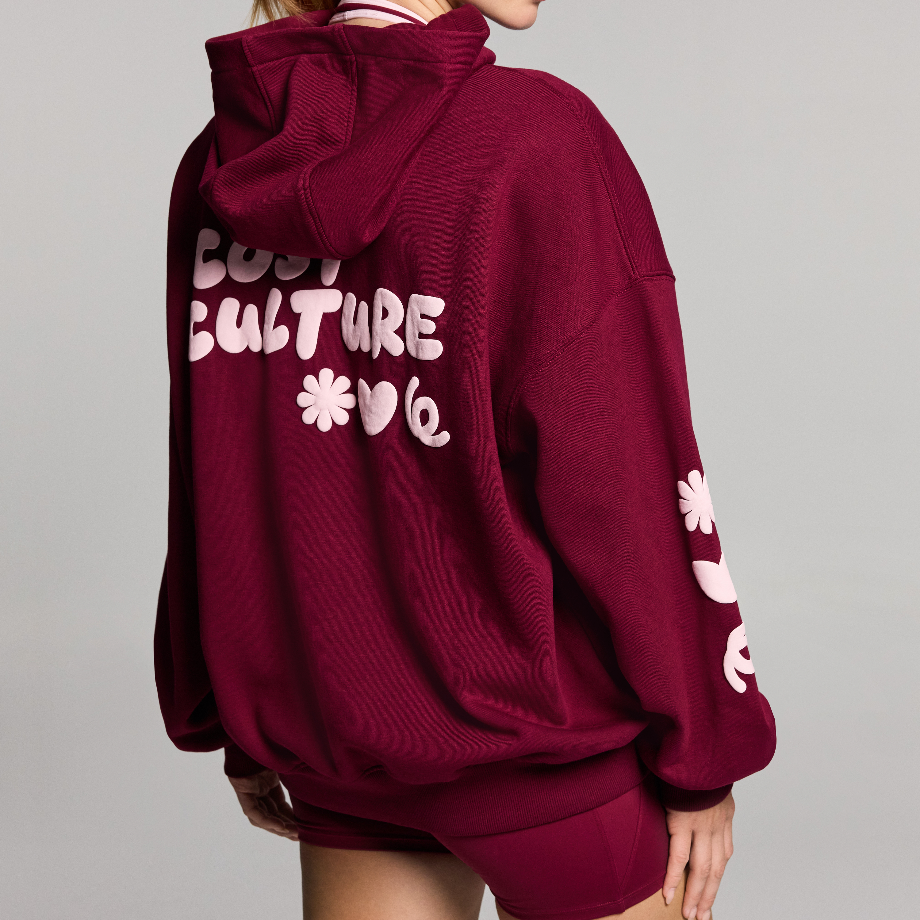 Cosy Fleece Longline Hoodie