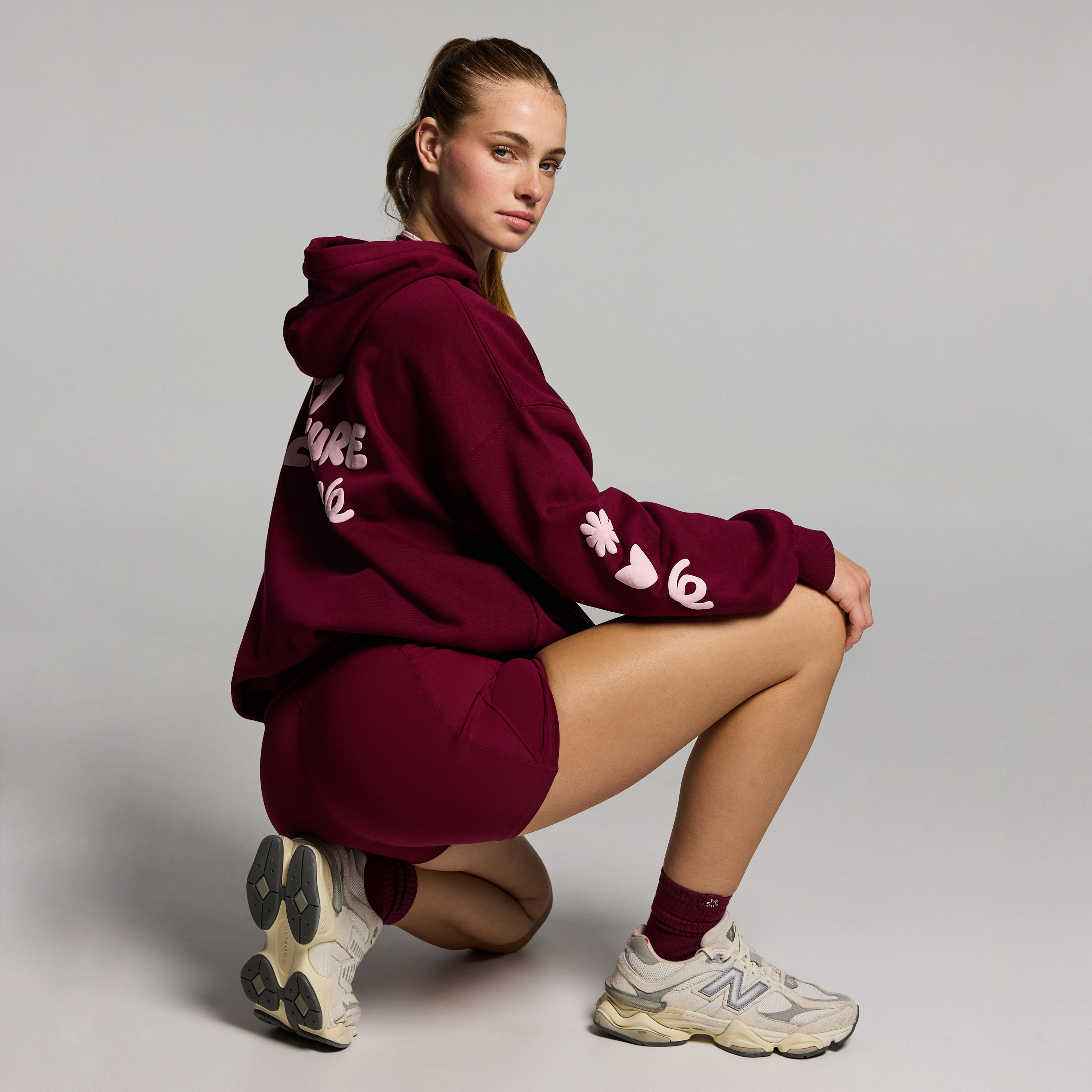 Cosy Fleece Longline Hoodie