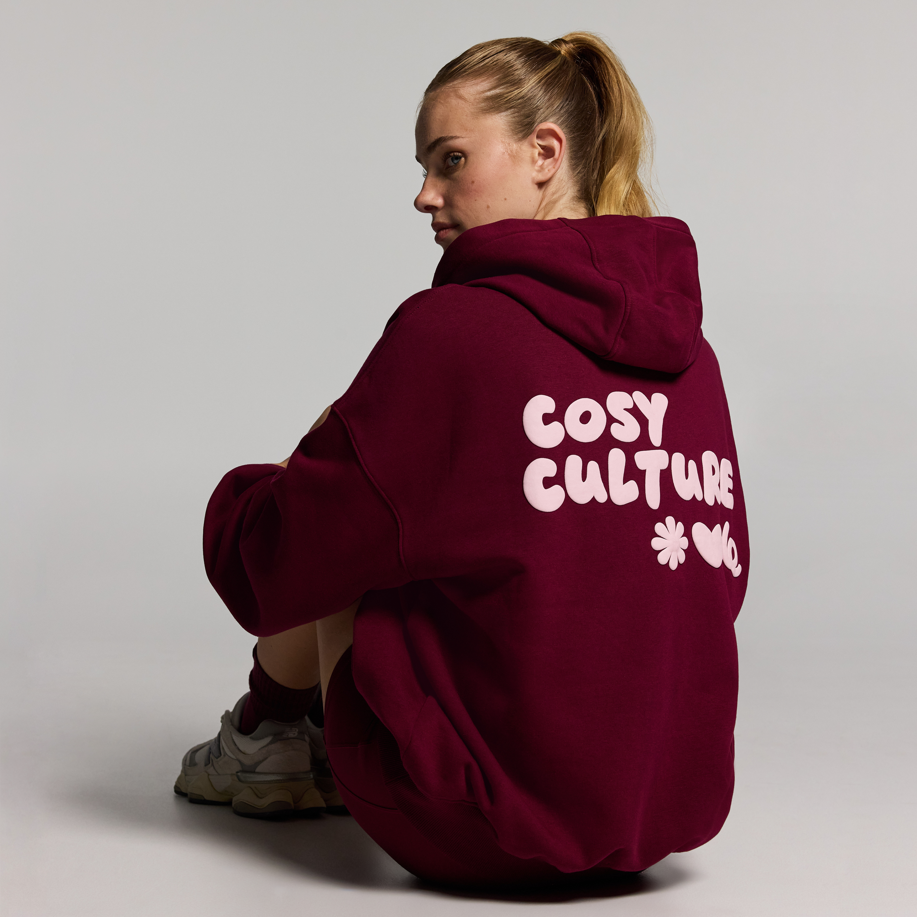 Cosy Fleece Longline Hoodie