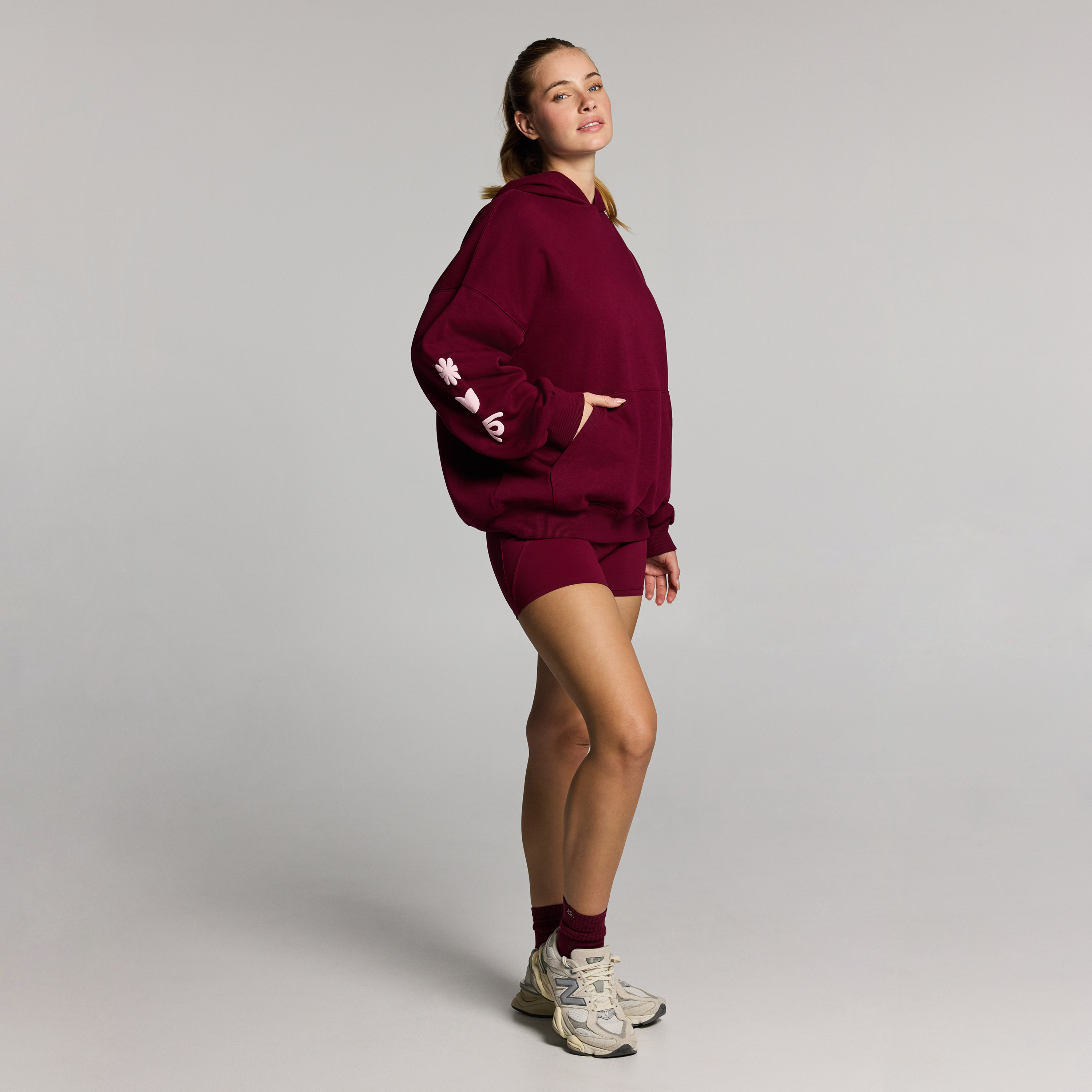 Cosy Fleece Longline Hoodie