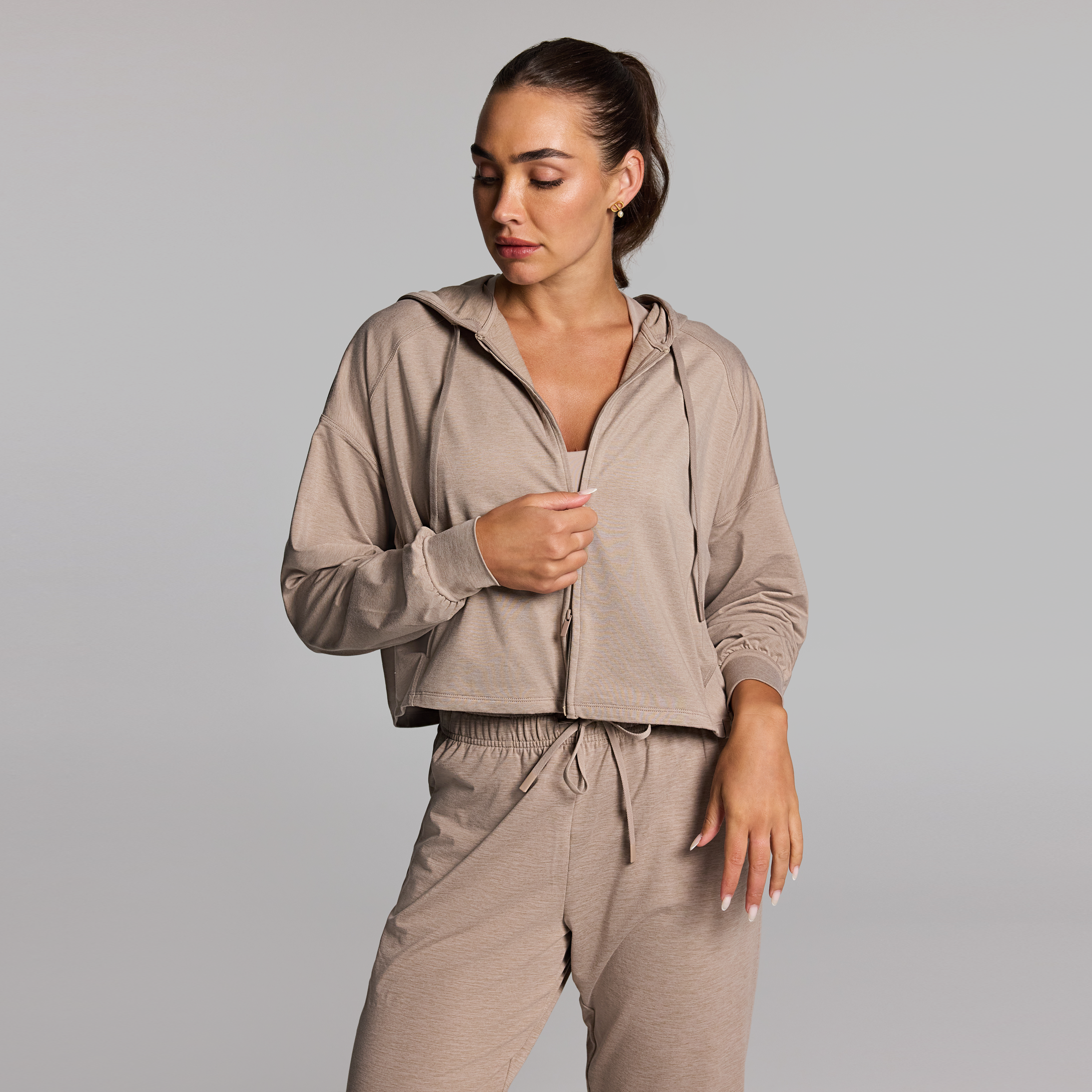 Balance Relaxed Cropped Hoodie