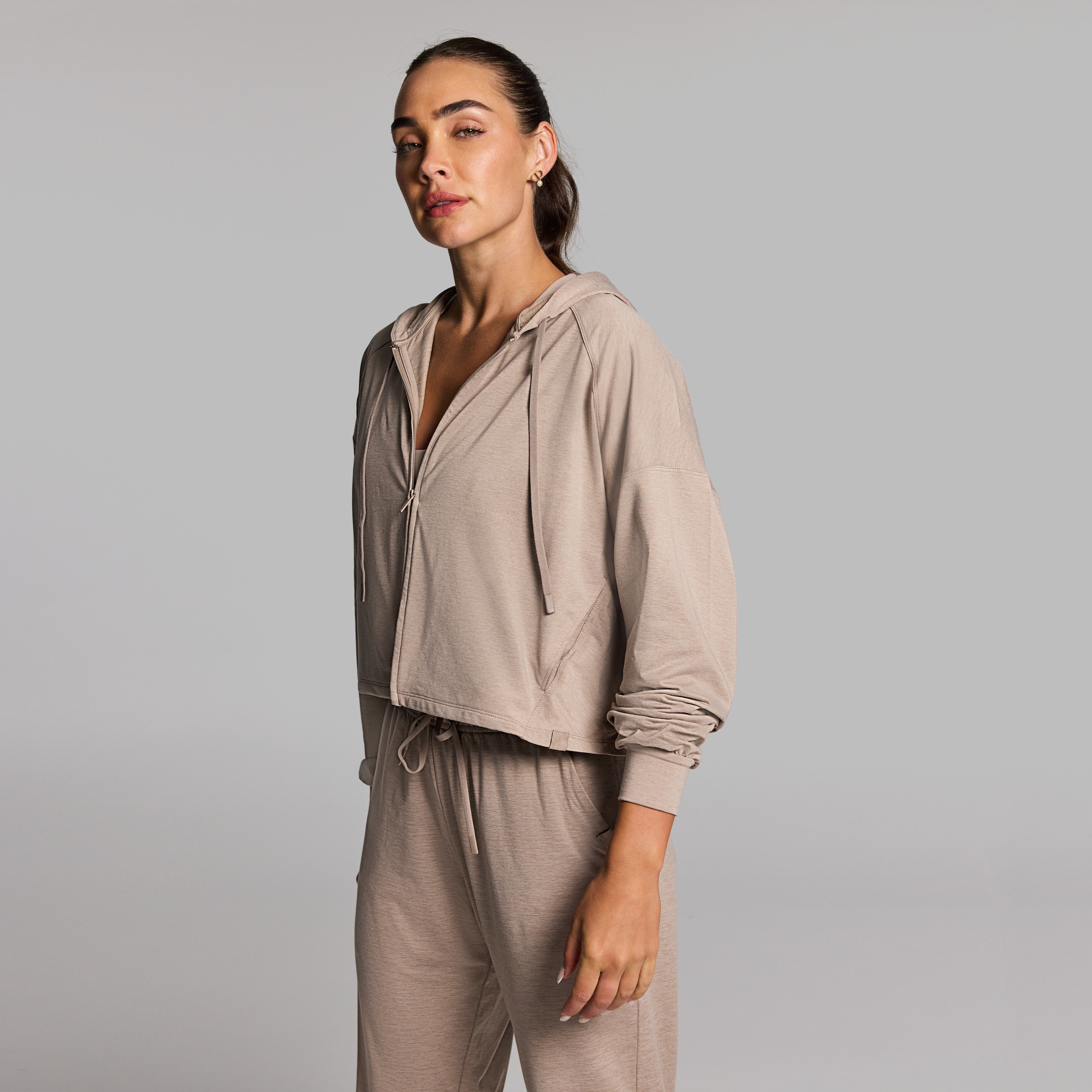 Balance Relaxed Cropped Hoodie