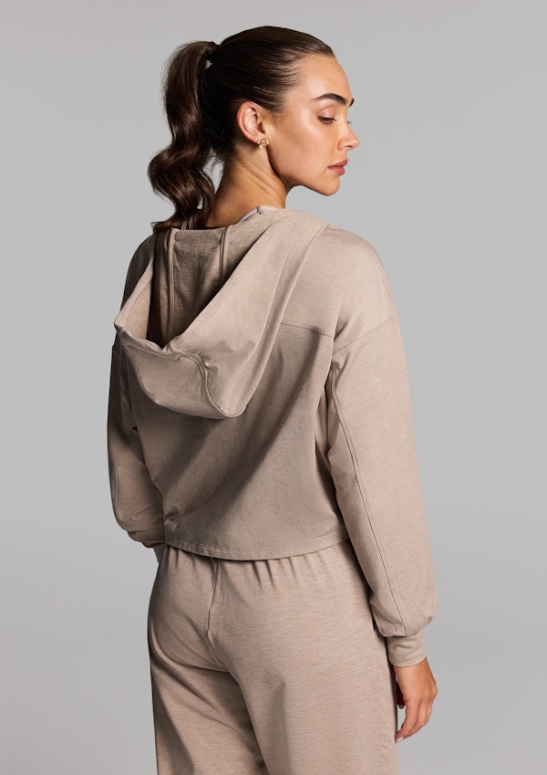 Balance Relaxed Cropped Hoodie
