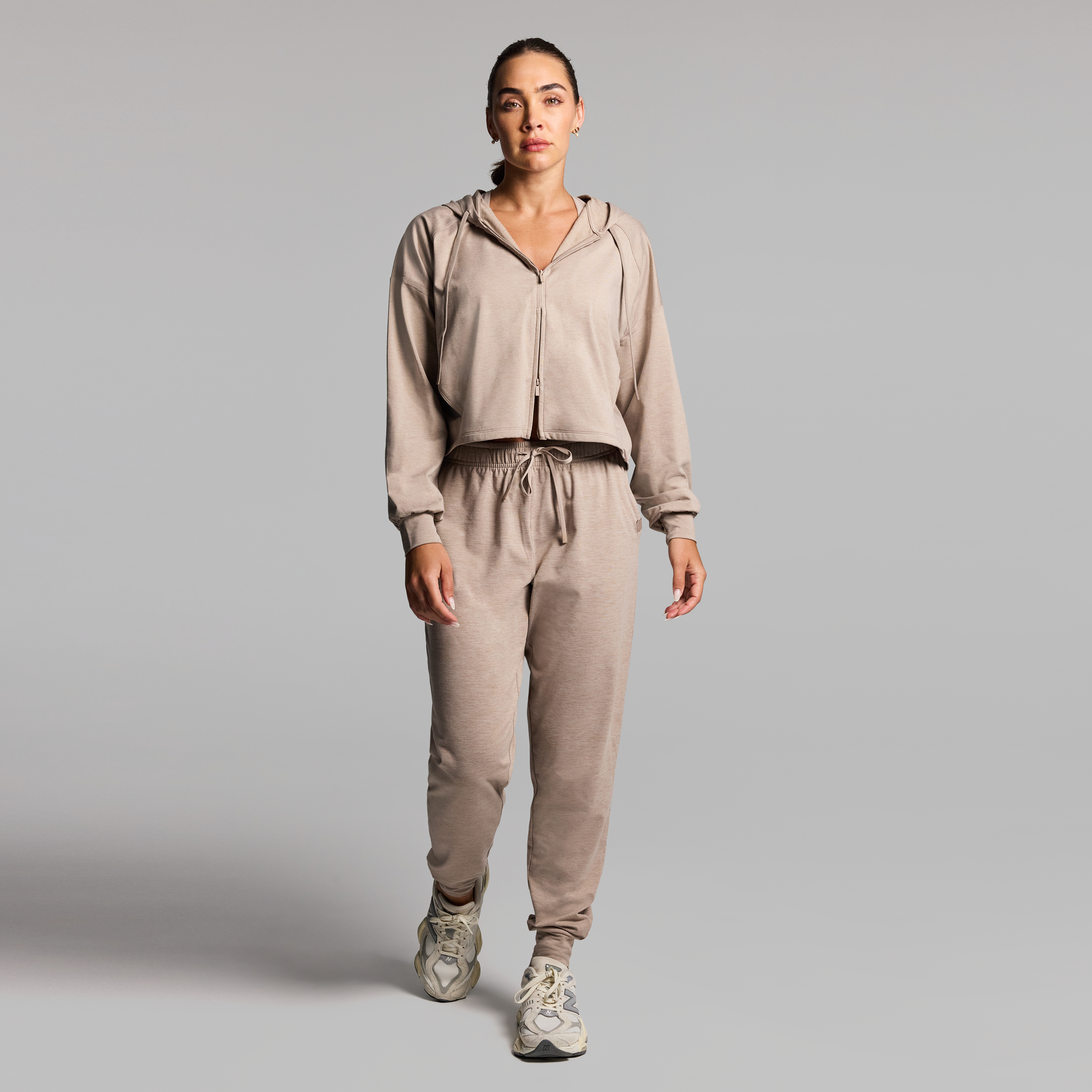 Balance Relaxed Cropped Hoodie