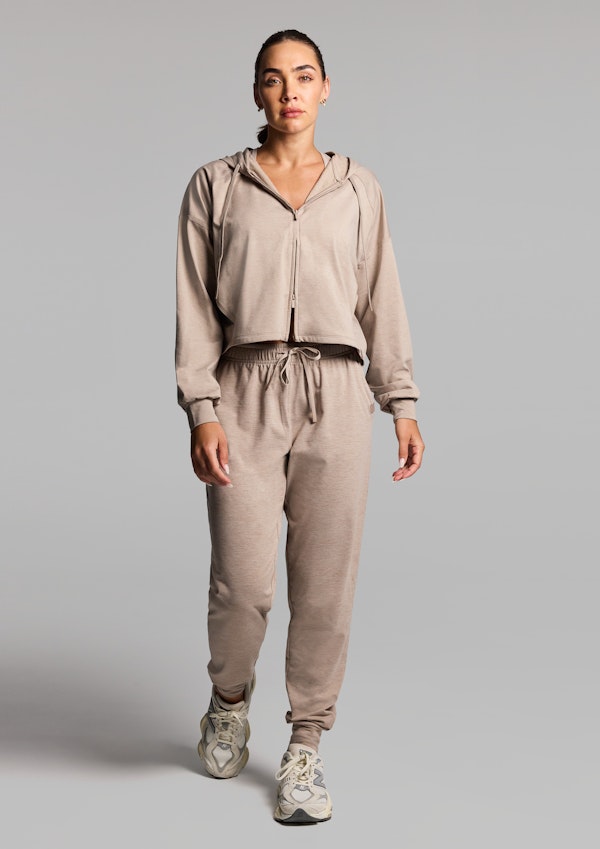 Balance Relaxed Cropped Hoodie