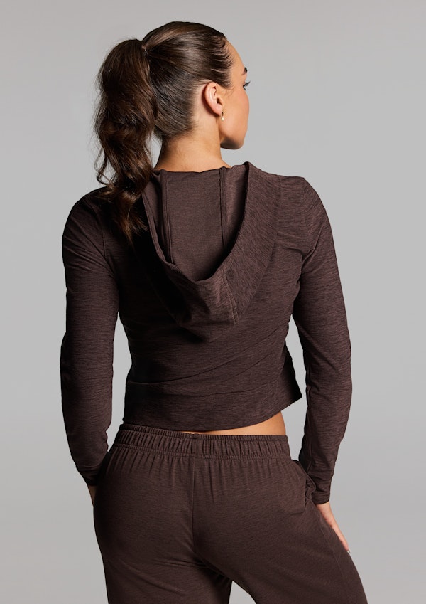 Balance Fitted Zip Through Hoodie