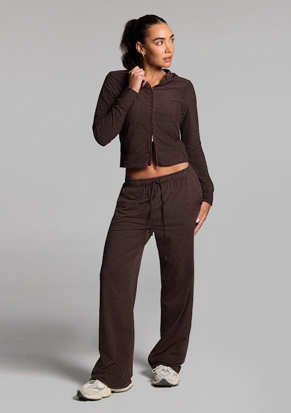 Balance Fitted Zip Through Hoodie