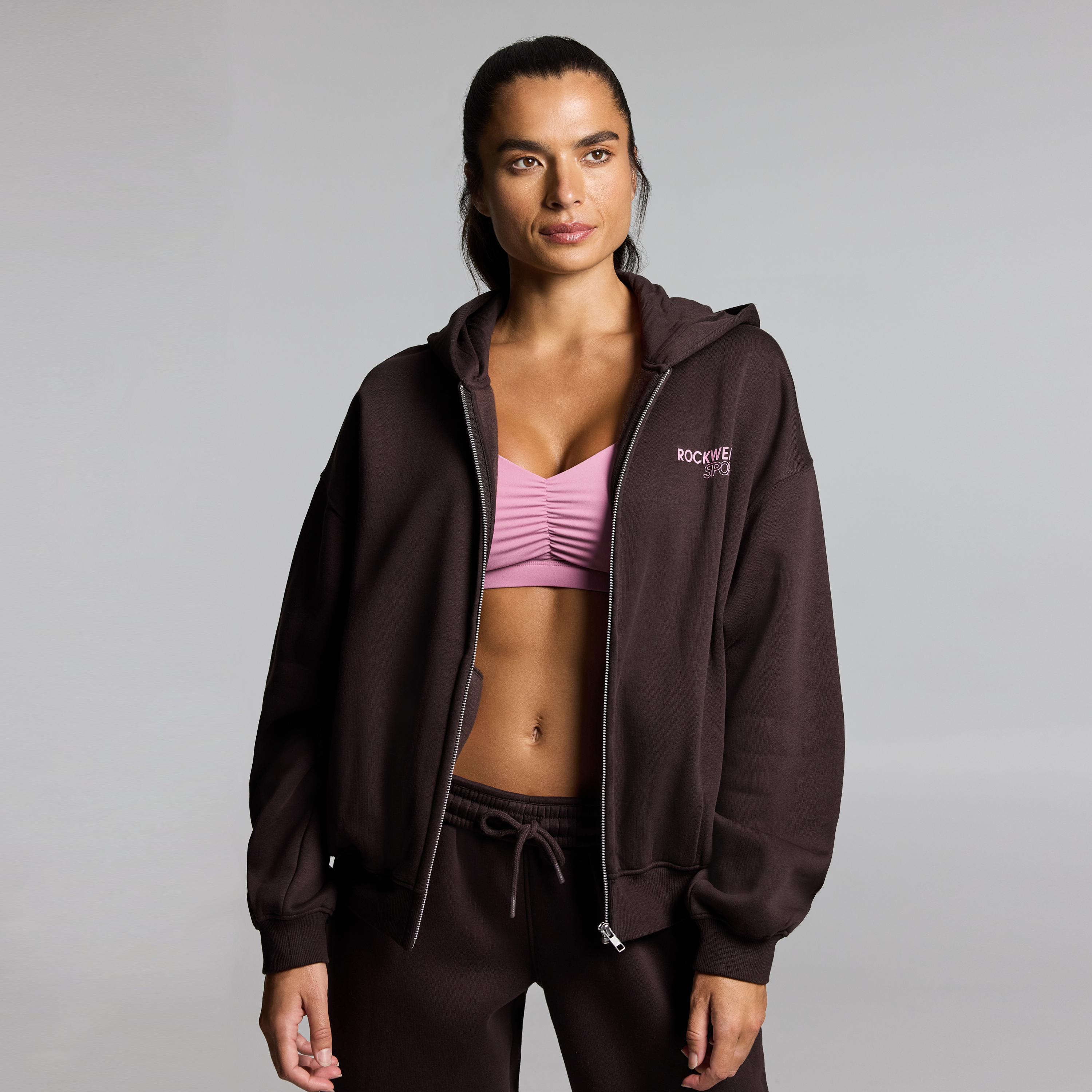 Cosy Fleece Zip Through Hoodie