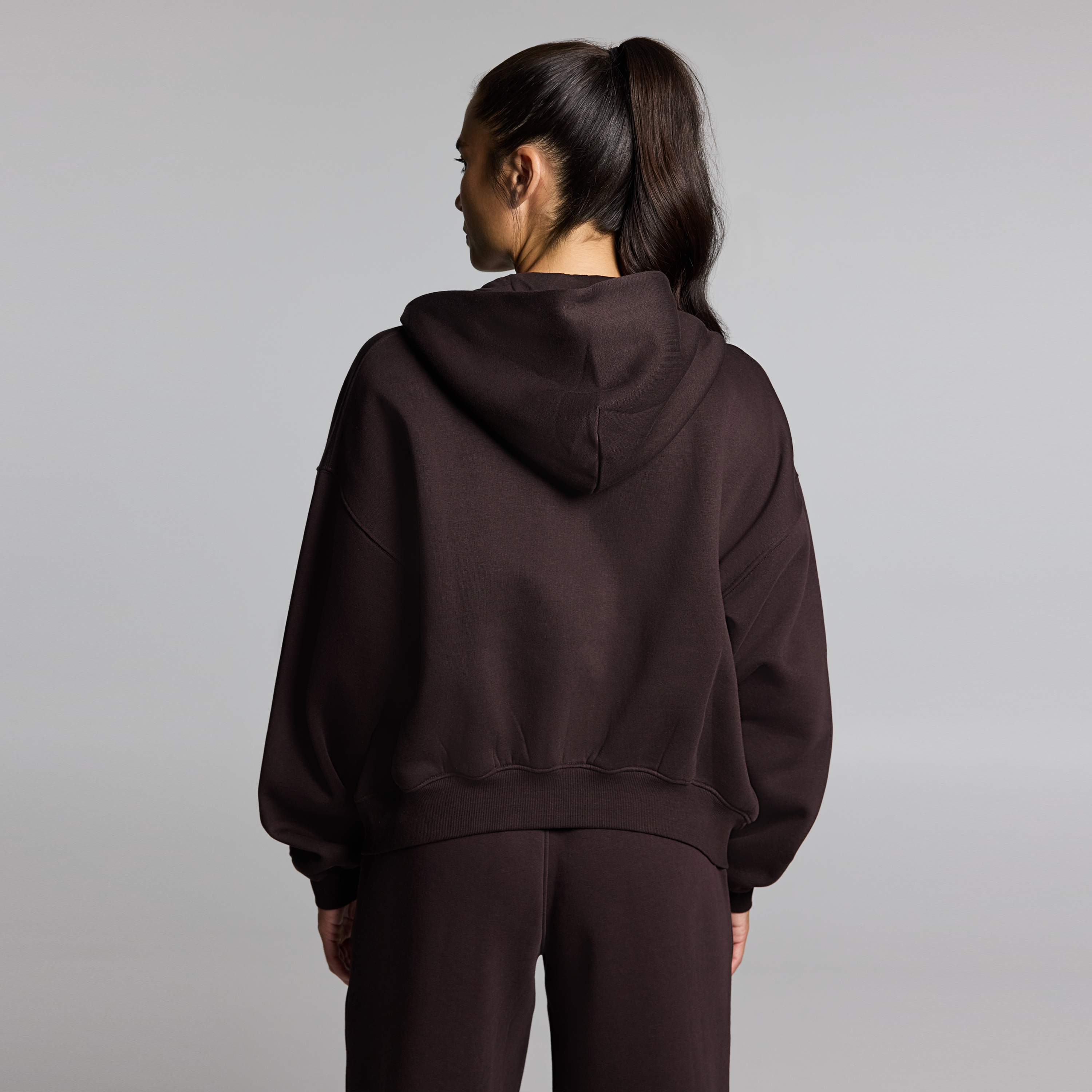 Cosy Fleece Zip Through Hoodie