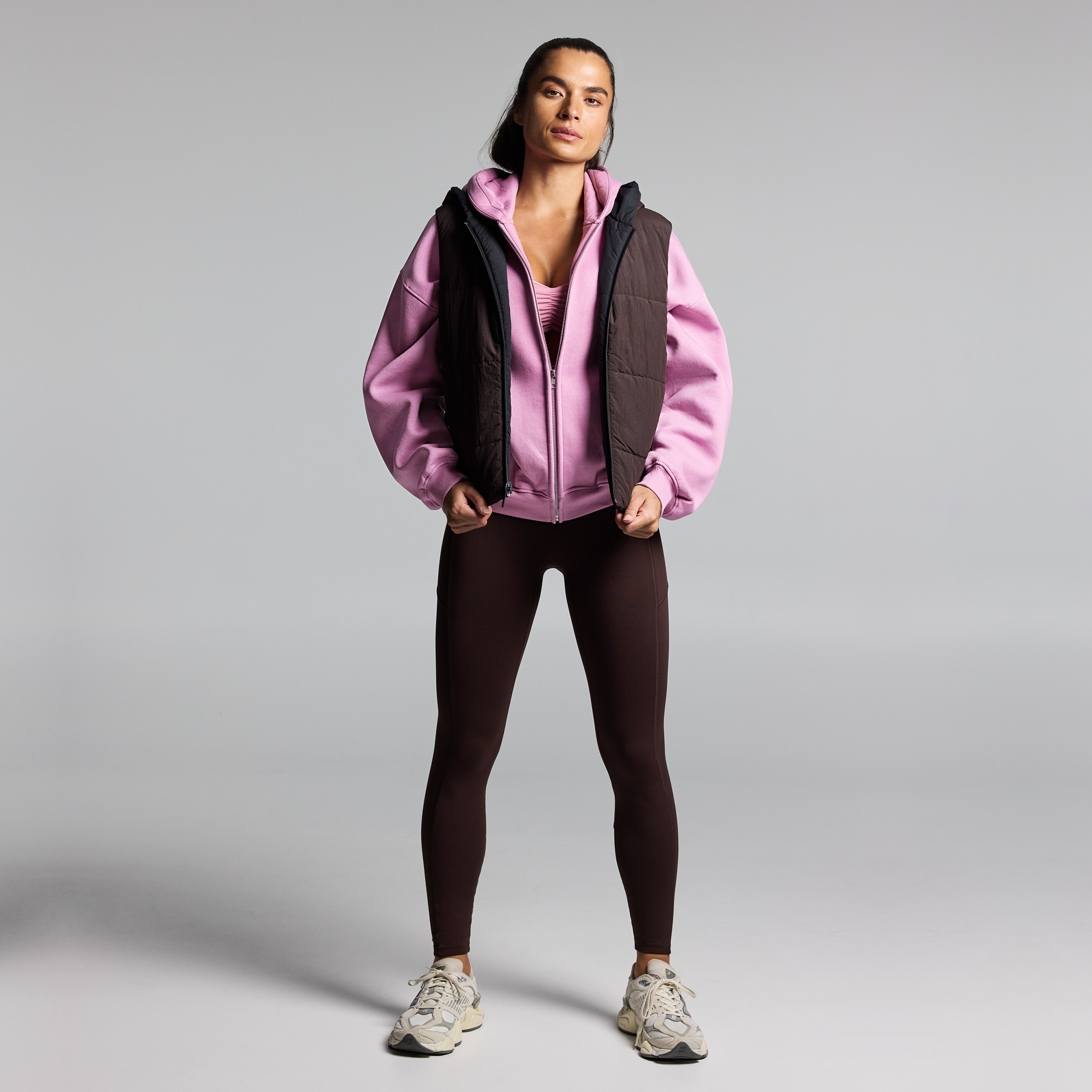 Cosy Fleece Zip Through Hoodie