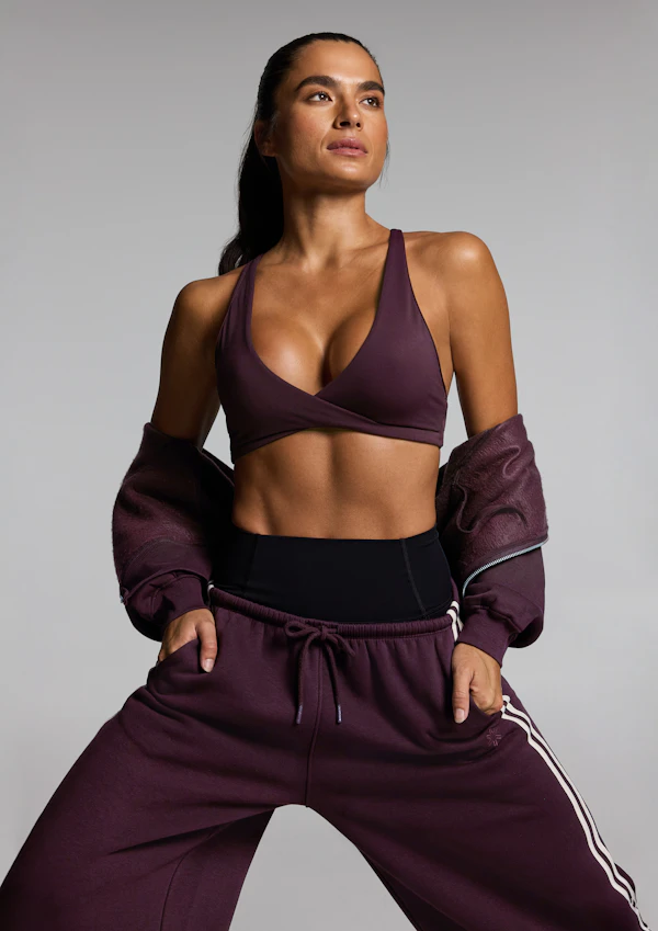 Cosy Fleece Cropped Zip Through Hoodie