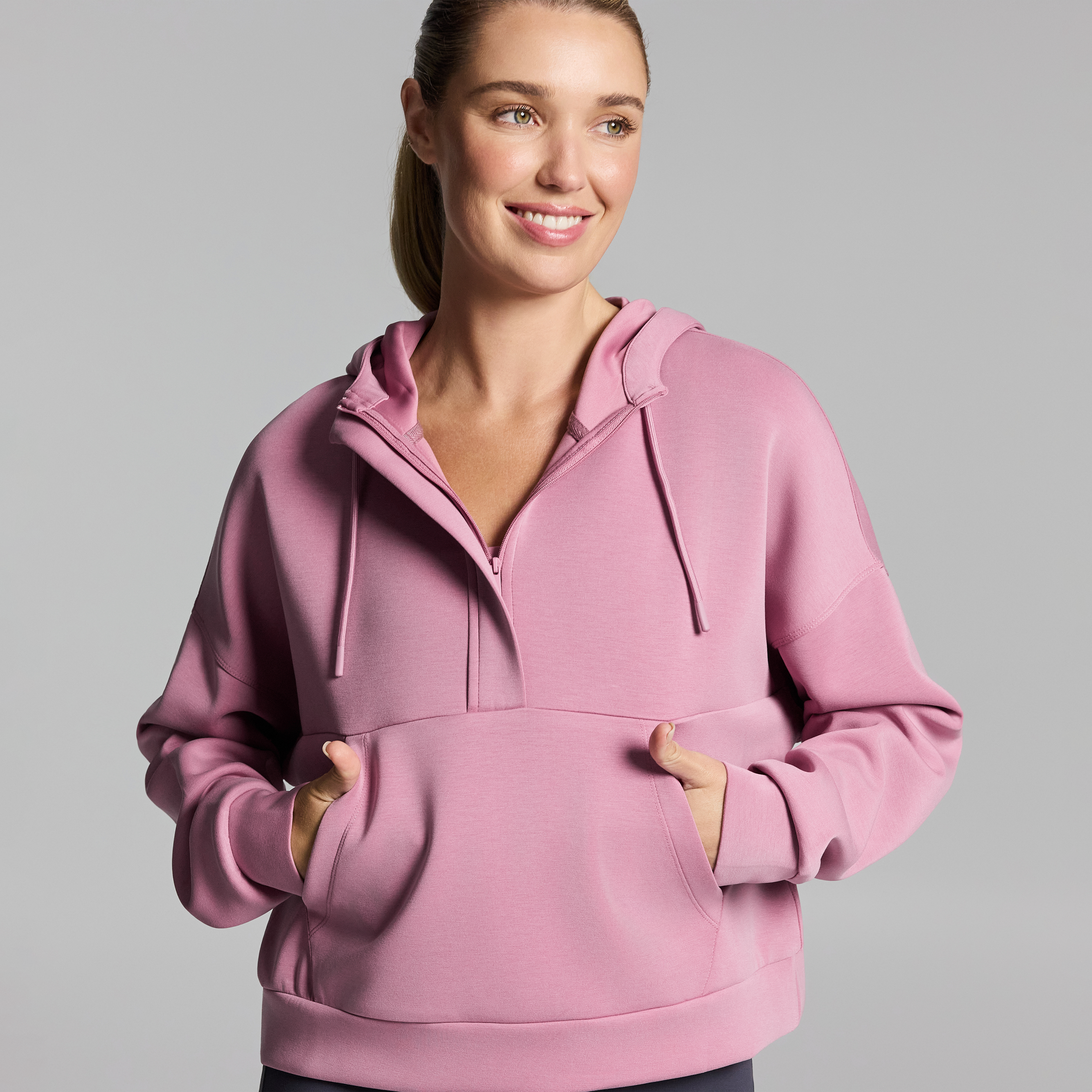 Travel Half Zip Hoodie