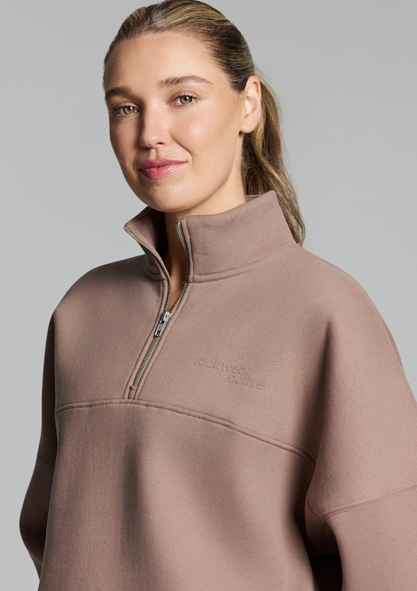 Luxe Fleece Half Zip