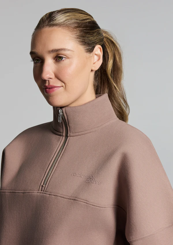 Luxe Fleece Half Zip