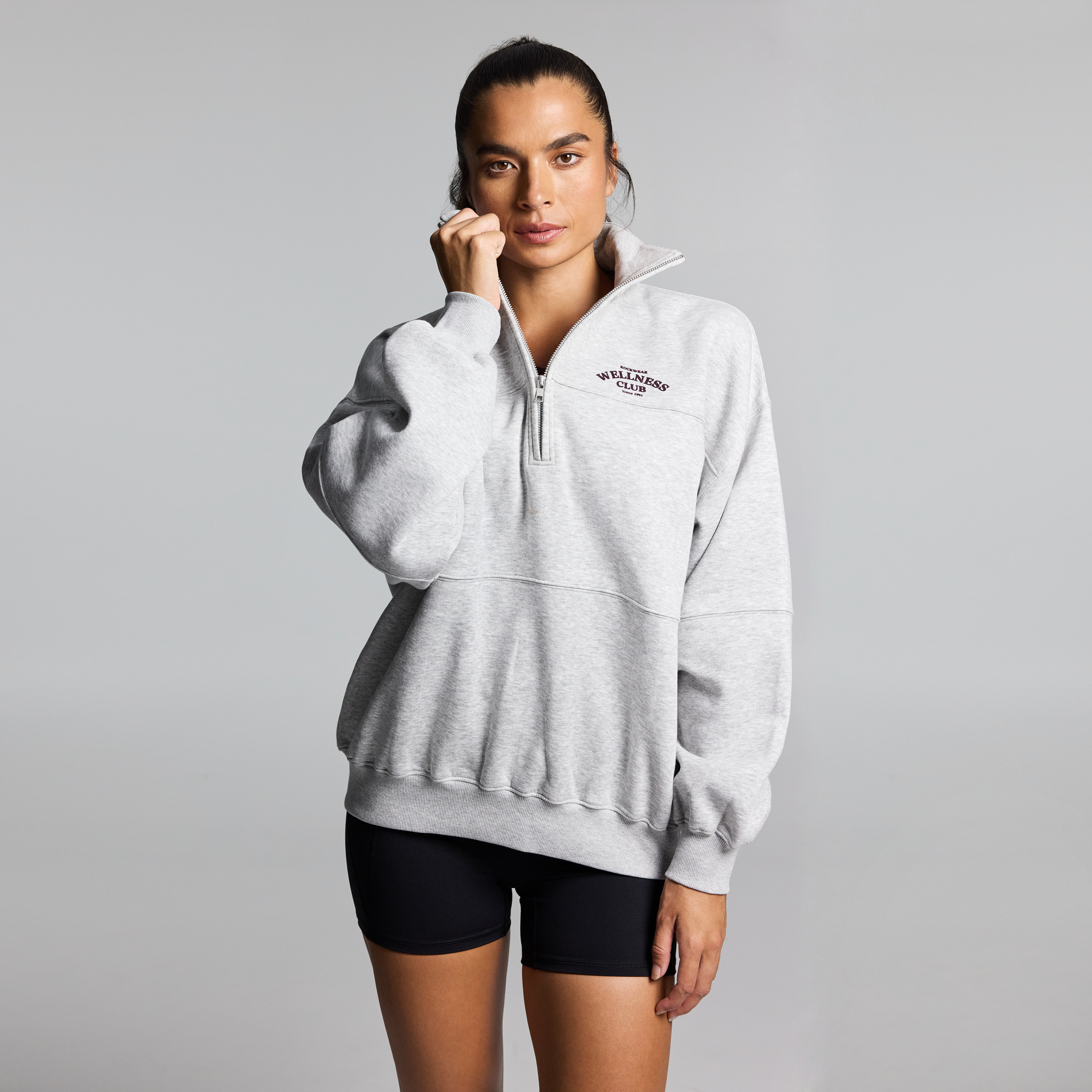 Cosy Fleece Longline 1/2 Zip