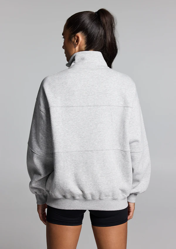 Cosy Fleece Longline 1/2 Zip