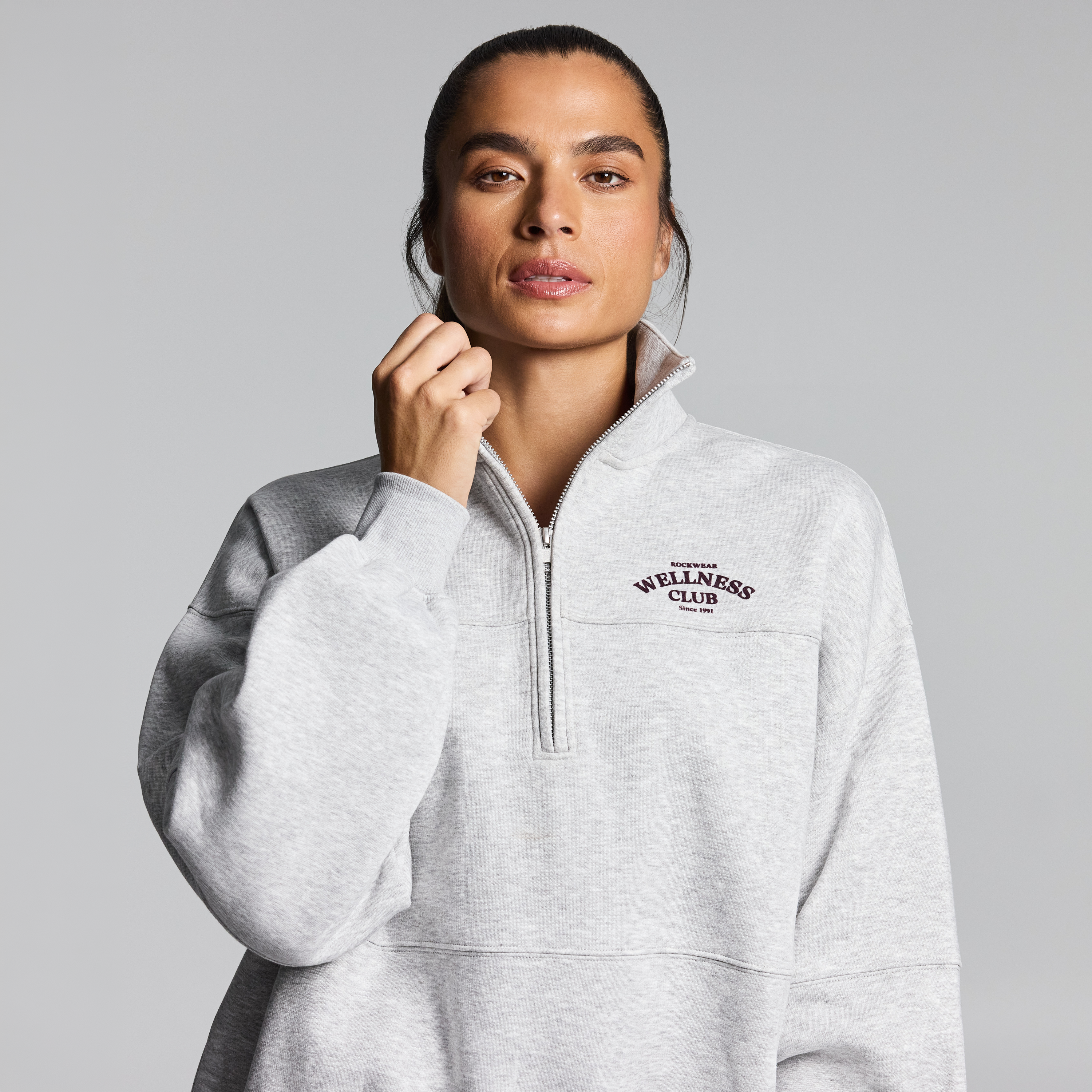 Cosy Fleece Longline 1/2 Zip