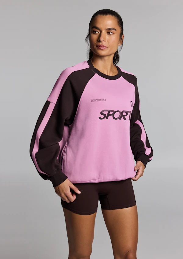 Cosy Fleece Oversized Crew