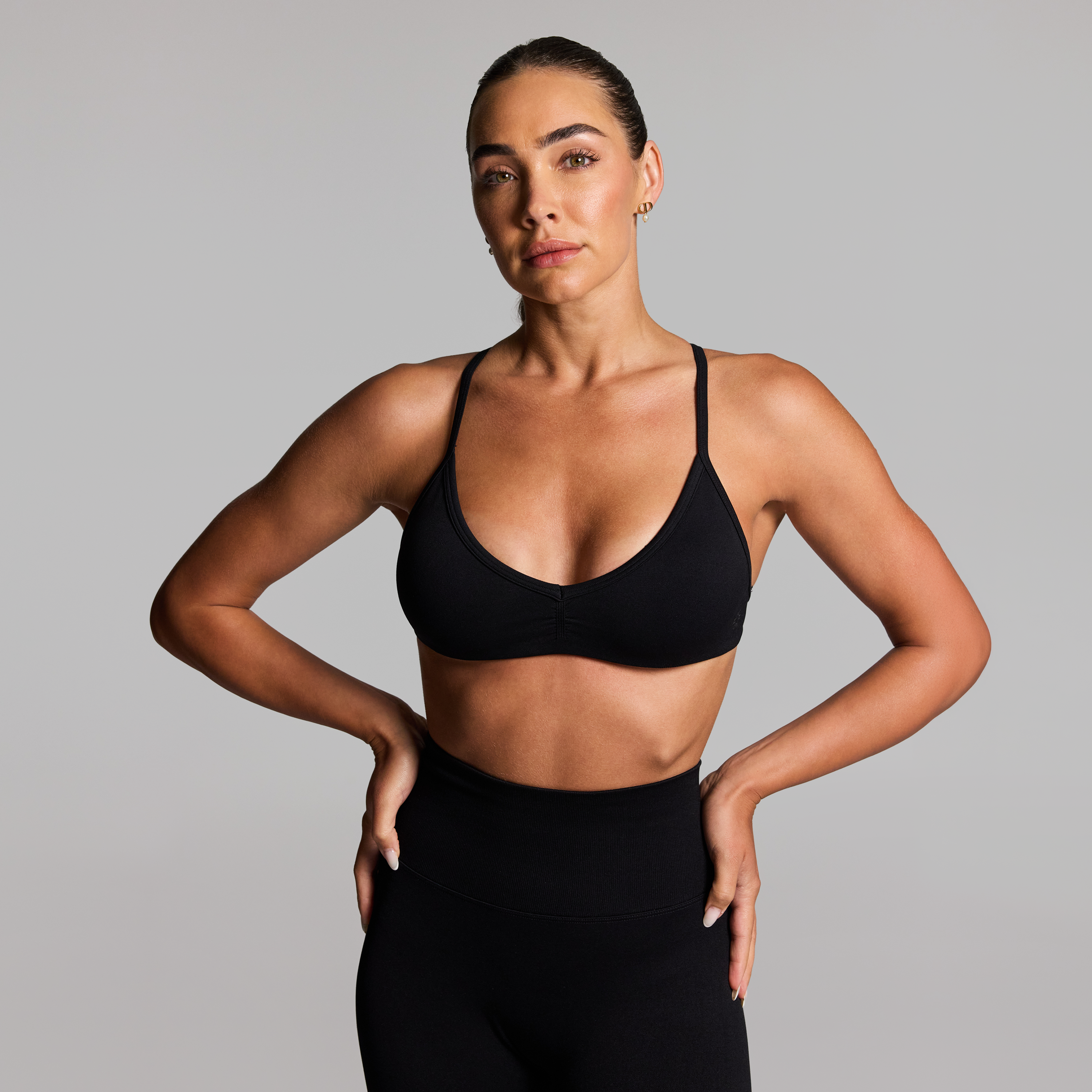 Seamless Scrunch Low Impact Sports Bra