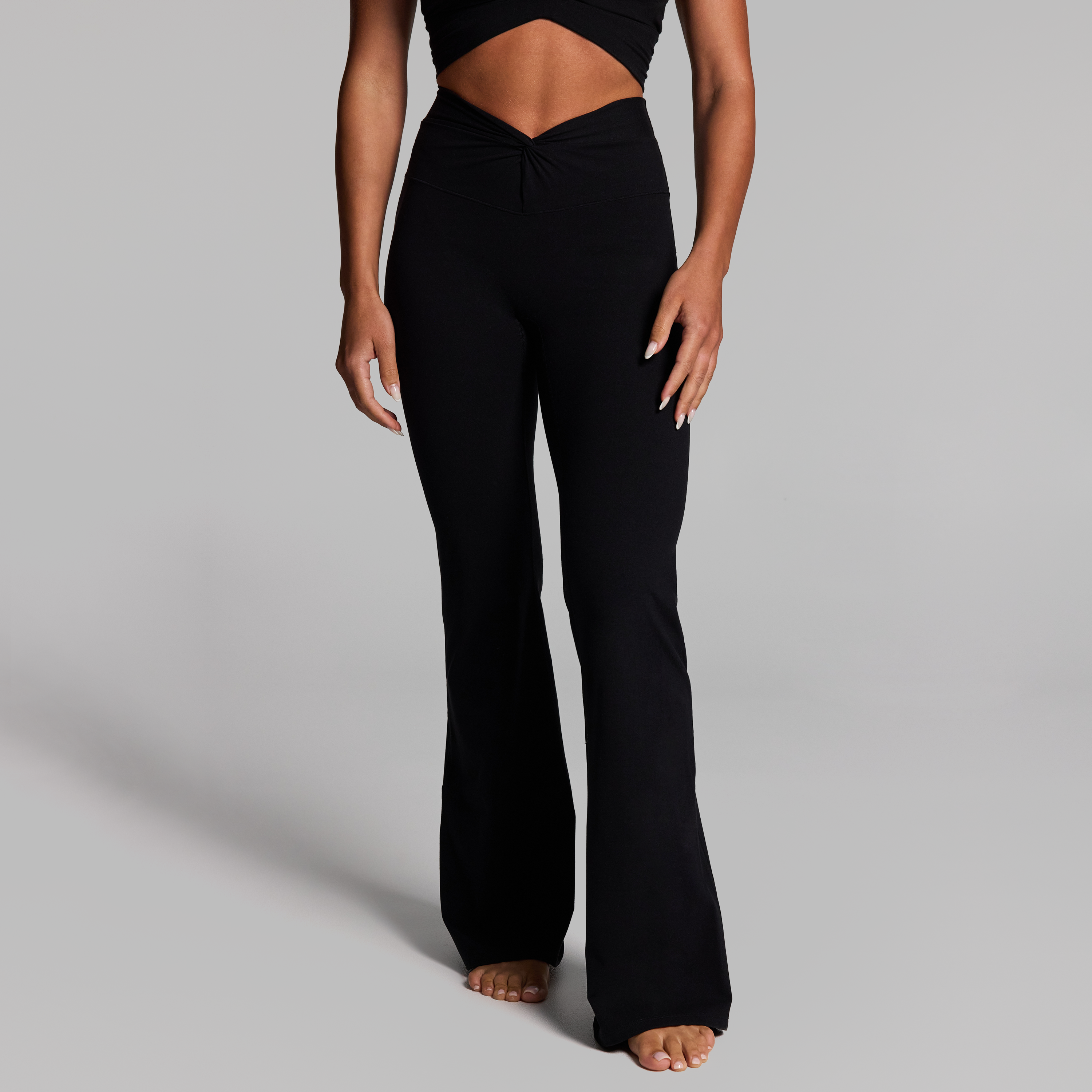 Luxesoft Rouched Low Impact Sports Bra