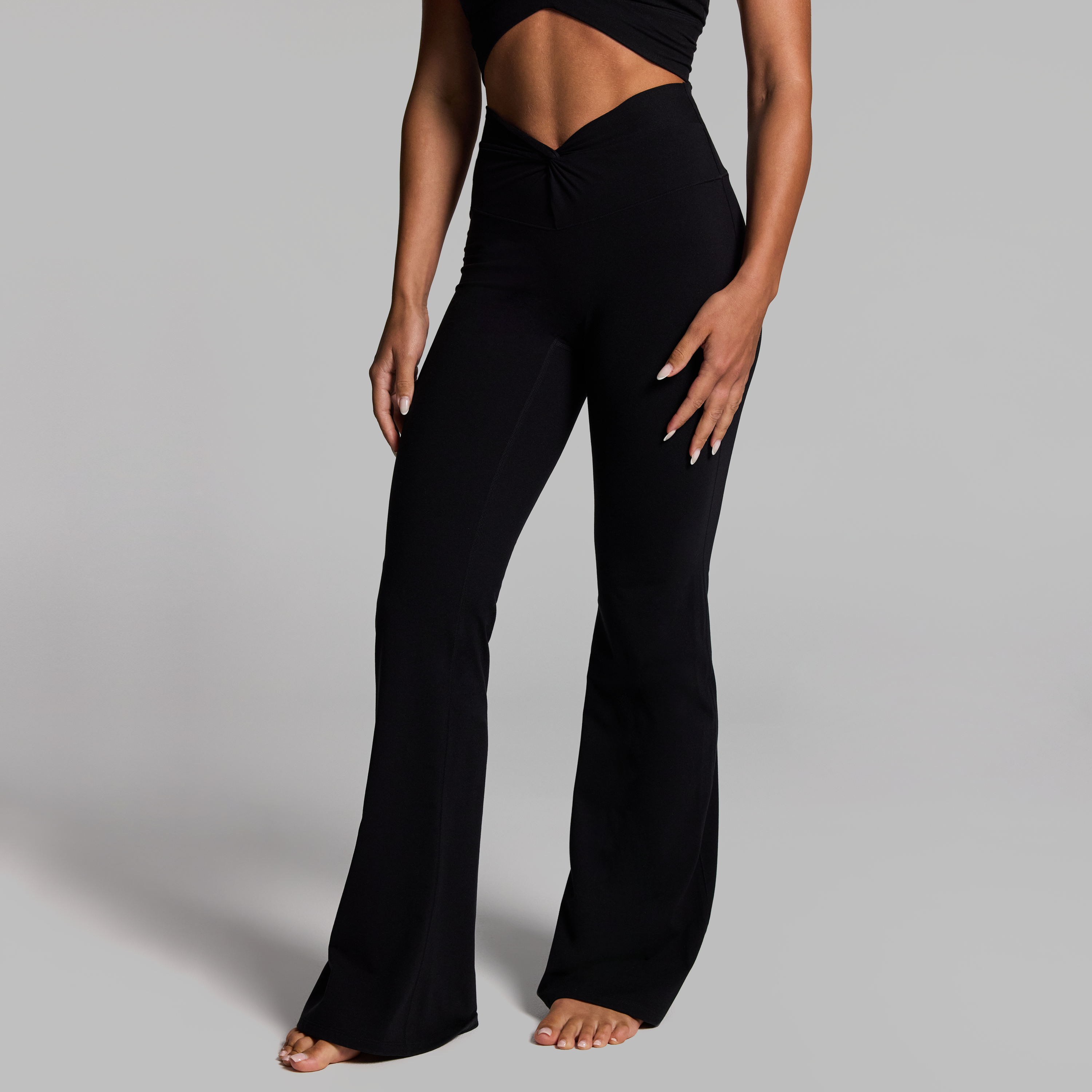 Luxesoft Rouched Low Impact Sports Bra