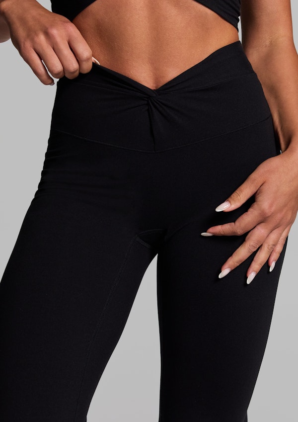 Luxesoft Rouched Low Impact Sports Bra