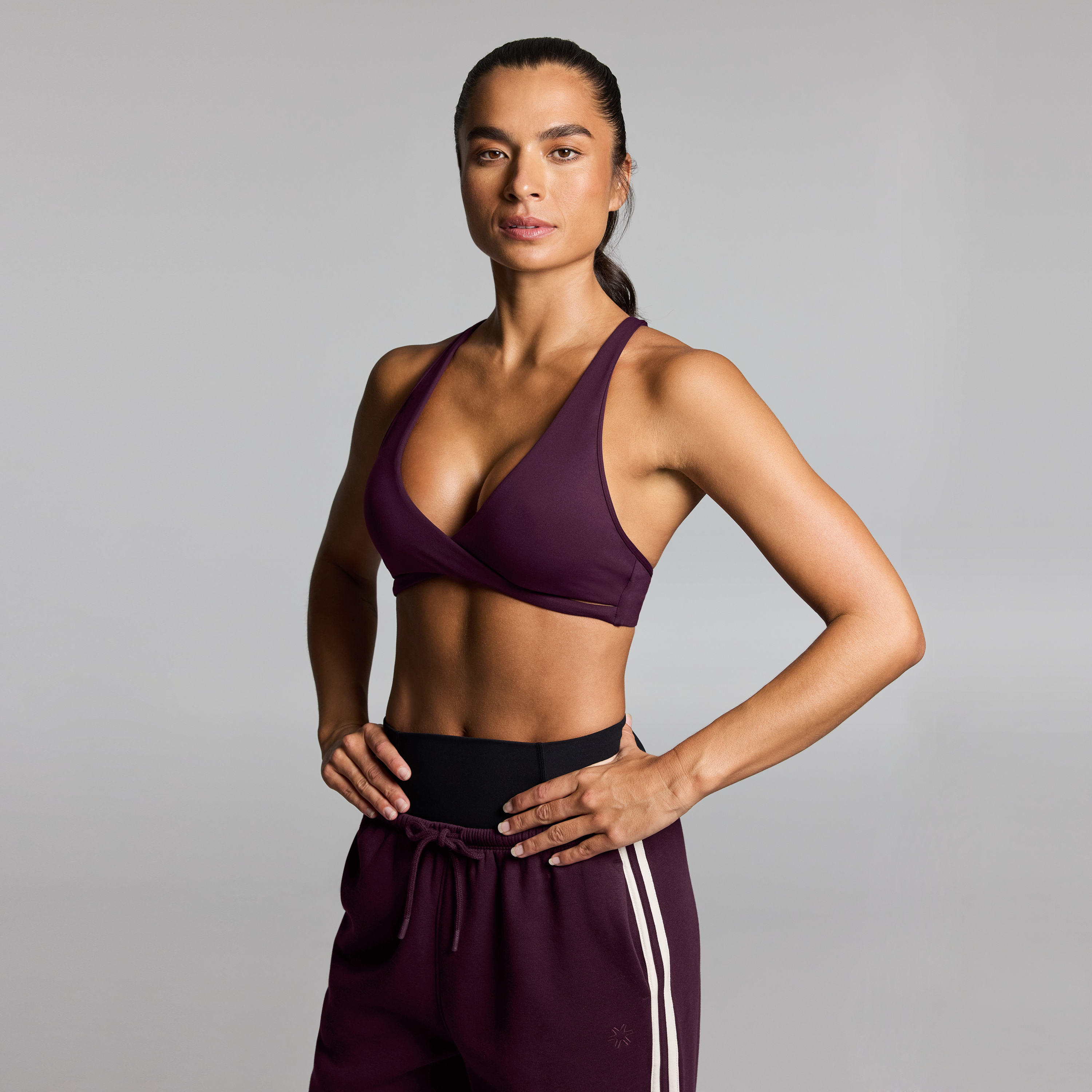 Wrap Front Low Impact Sports Bra