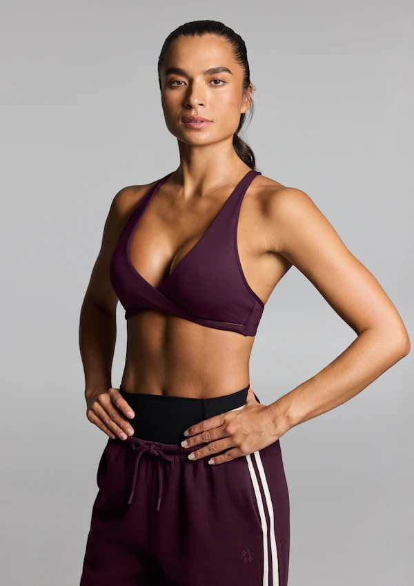 Wrap Front Low Impact Sports Bra