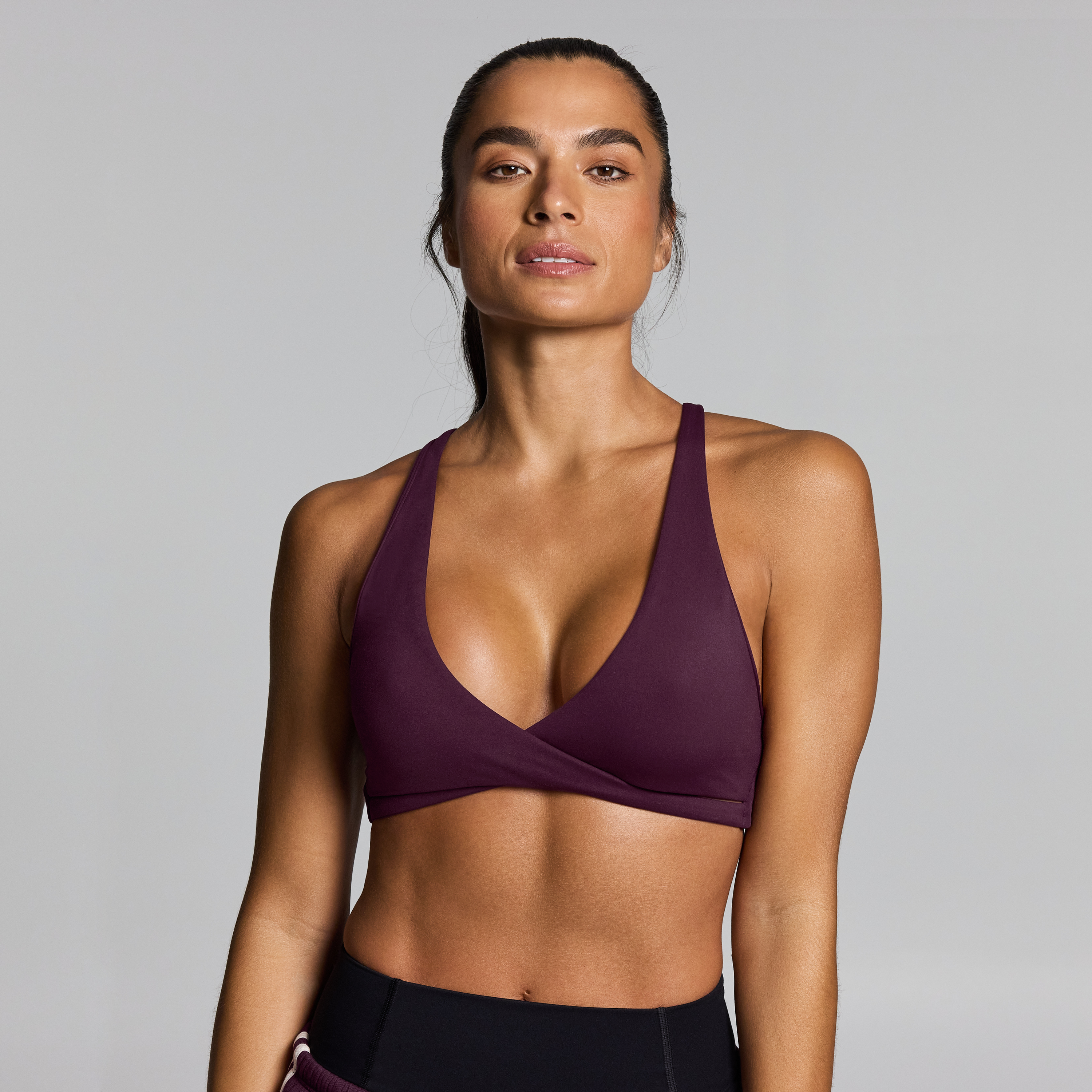Wrap Front Low Impact Sports Bra