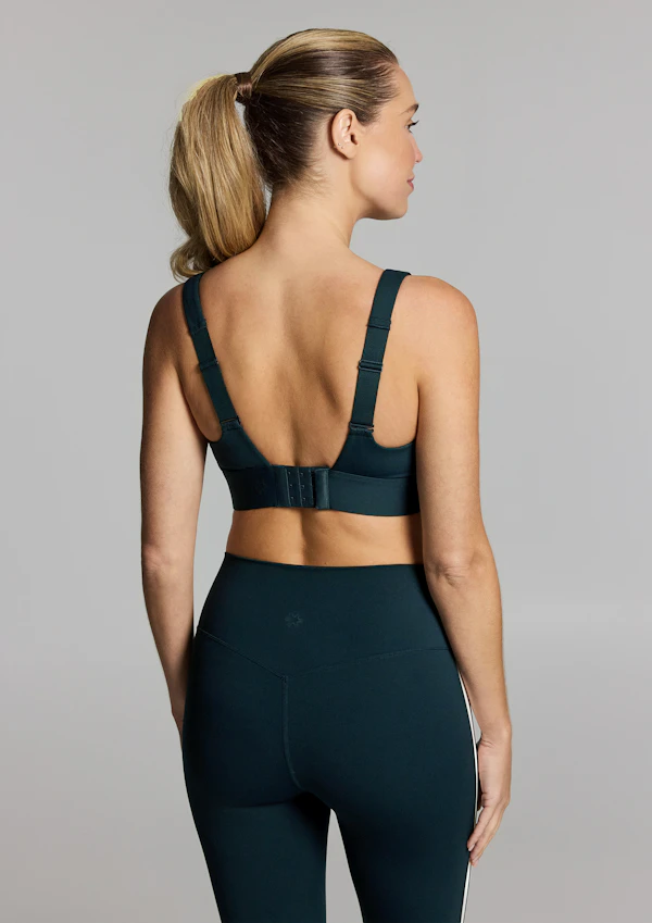 Square Neck High Impact Sports Bra