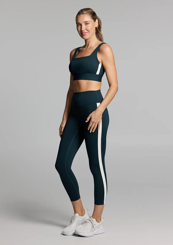 Square Neck High Impact Sports Bra