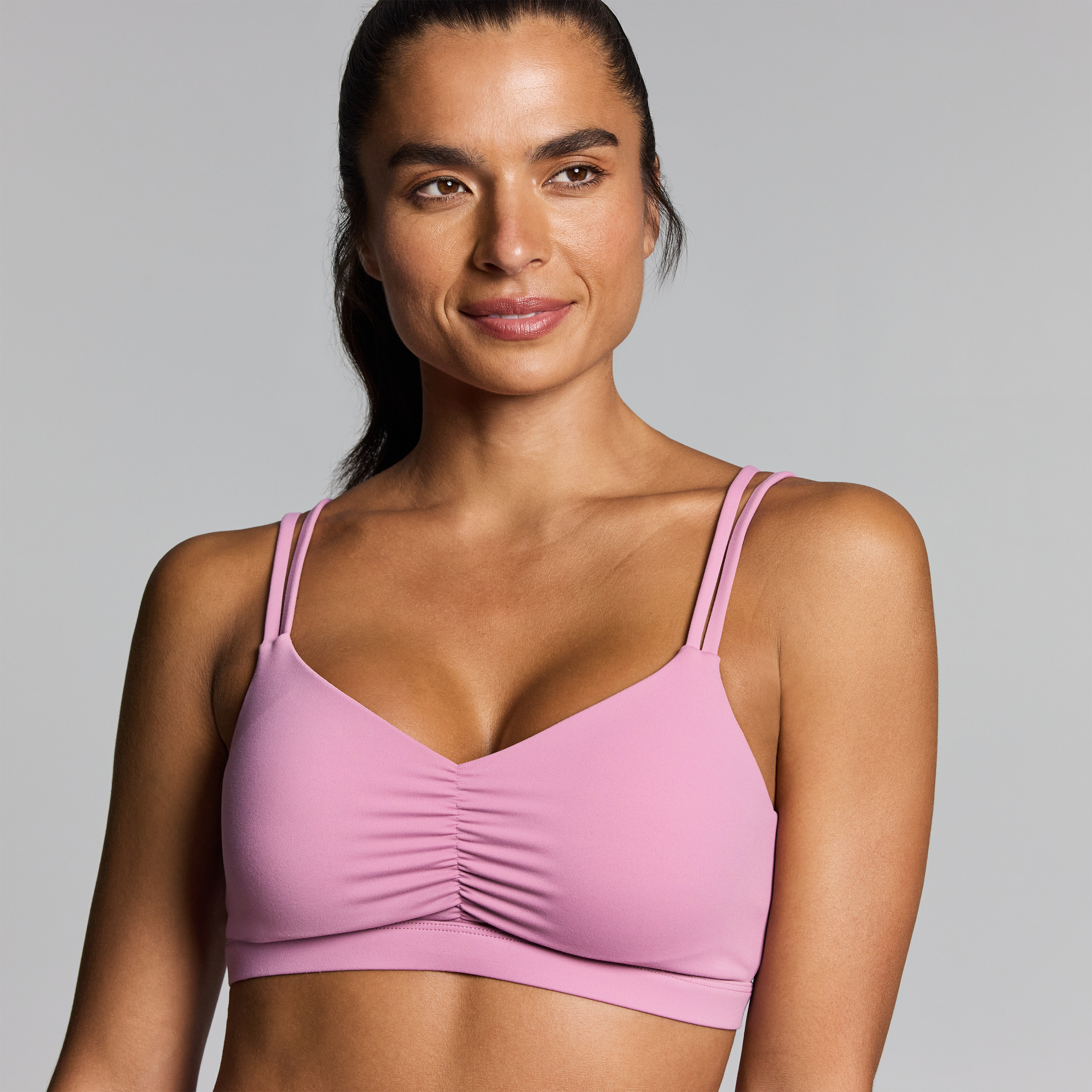 Rouched Low Impact Sports Bra A C