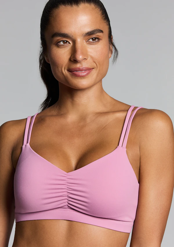 Rouched Low Impact Sports Bra A C