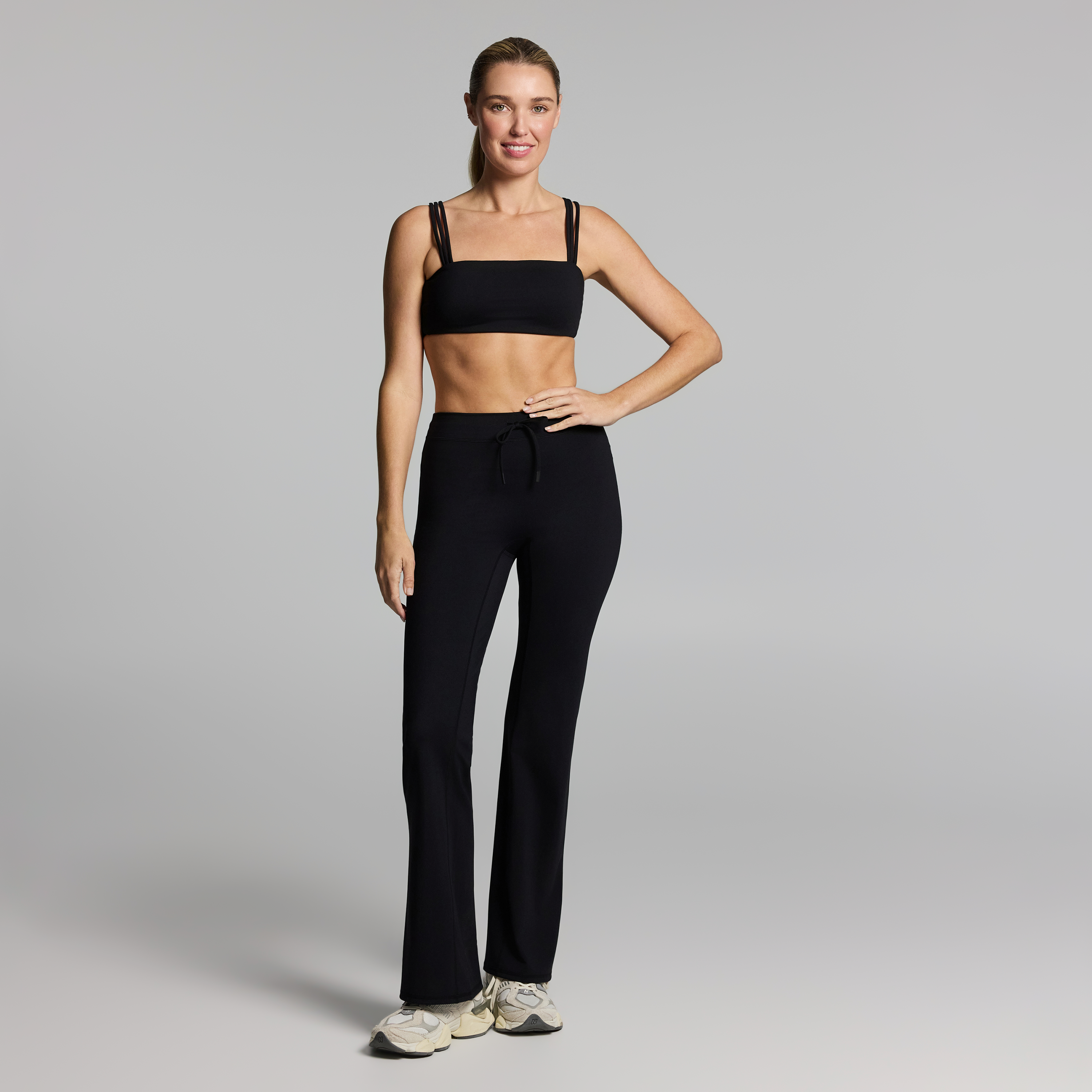 Strappy Bandeau Sports Bra